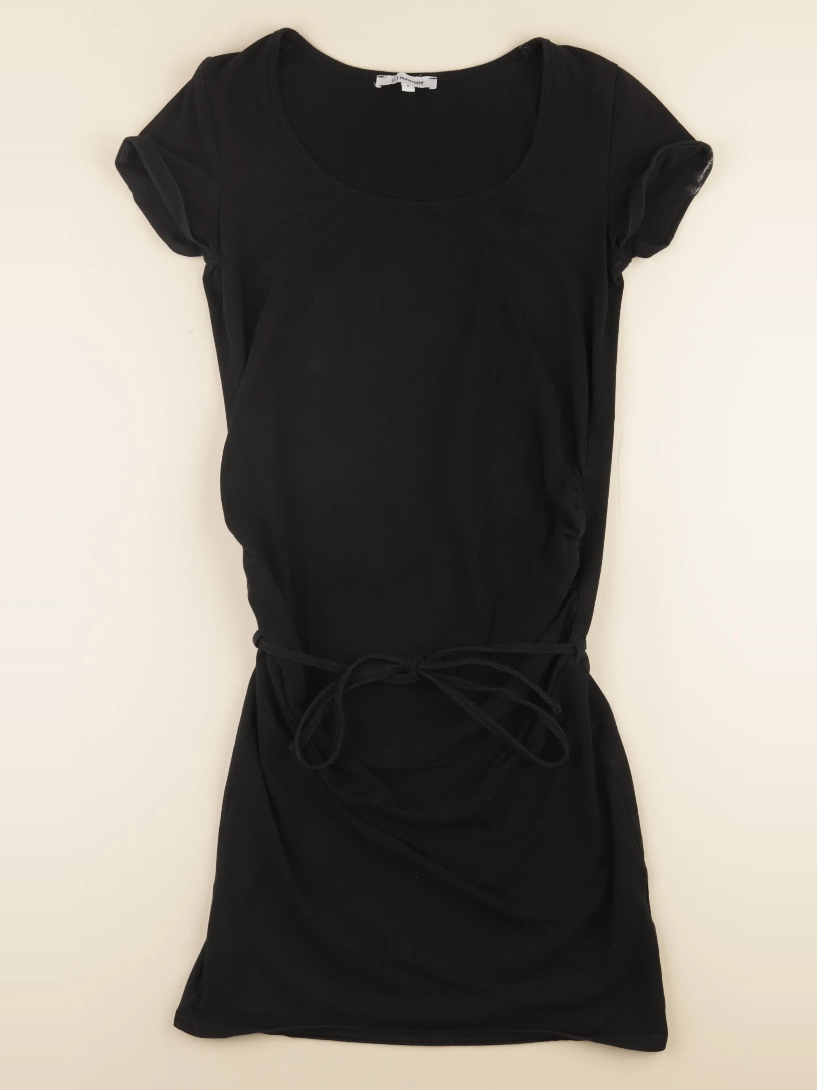 La Halle - robe grossesse noir - s