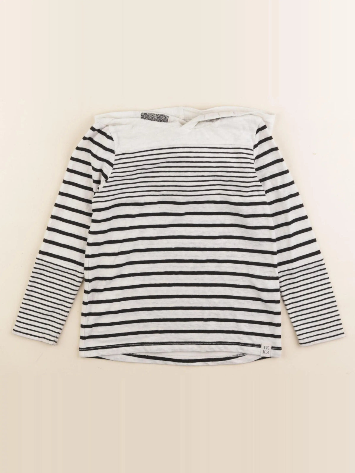 IKKS - tee-shirt imprimé au dos noir, gris - 4 ans
