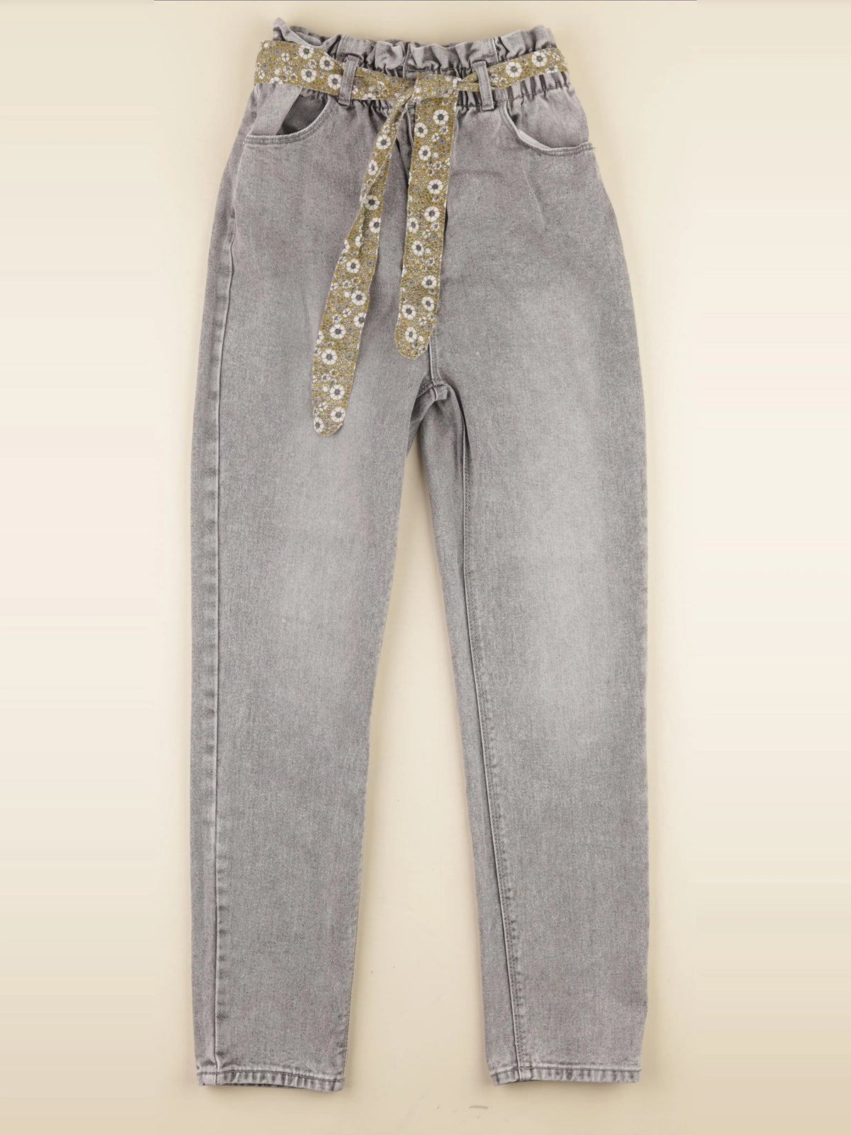 Vertbaudet - jean gris - 12 ans