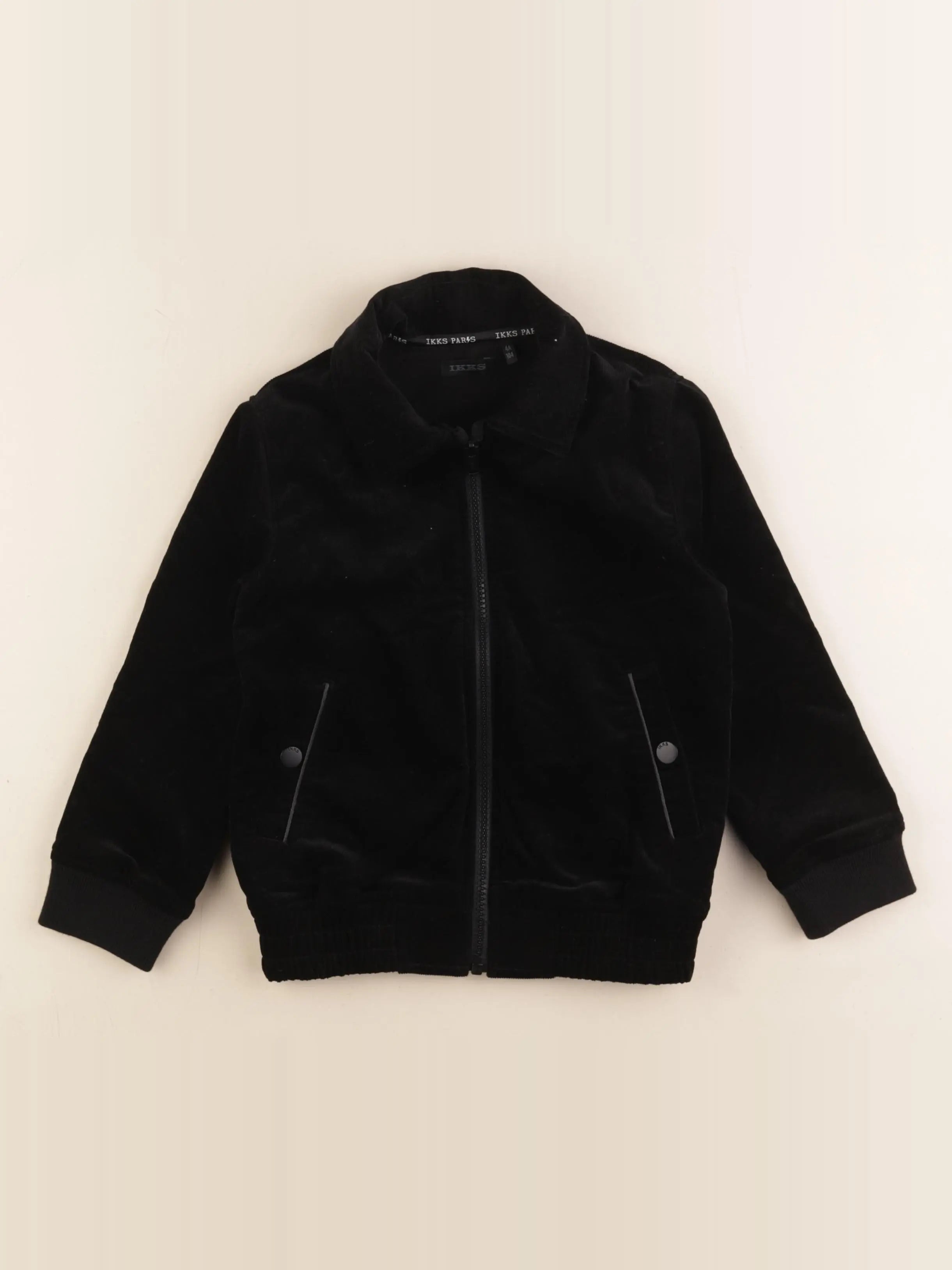 IKKS - veste noir - 4 ans