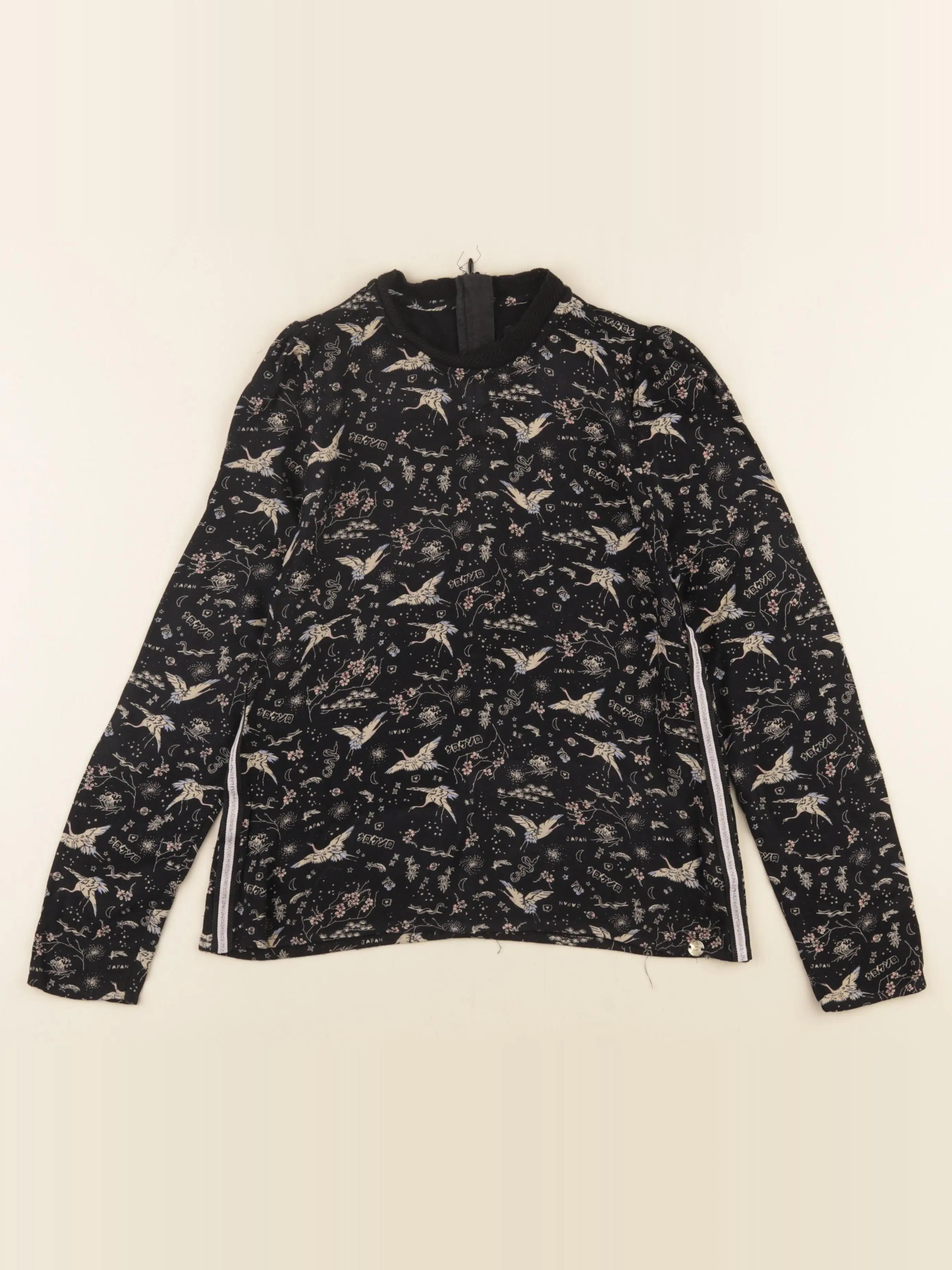 IKKS - blouse noir - 10 ans