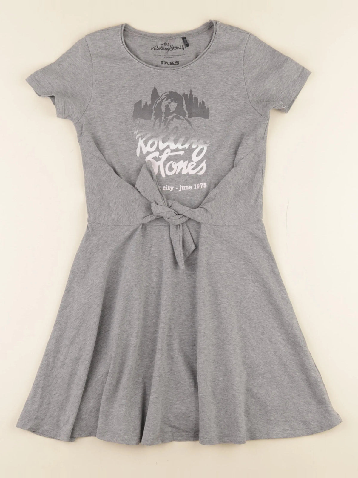 IKKS - robe gris - 10 ans