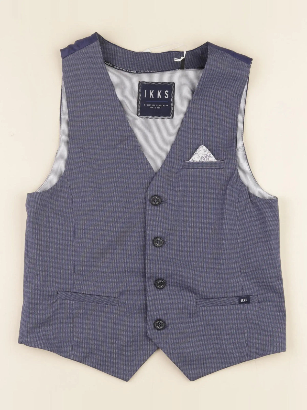 IKKS - veste bleu - 12 ans
