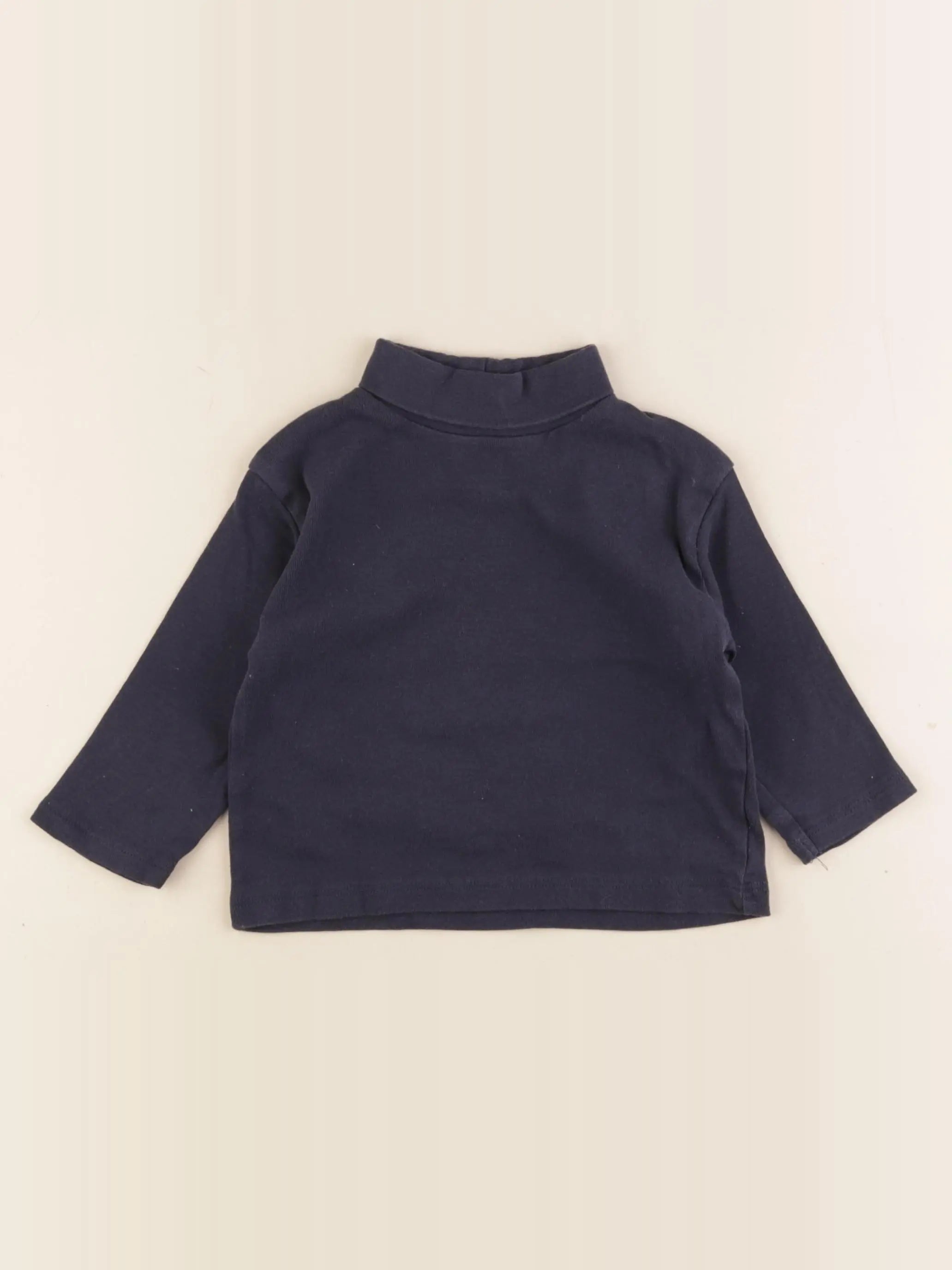 Zara - sous-pull bleu - 9/12 mois