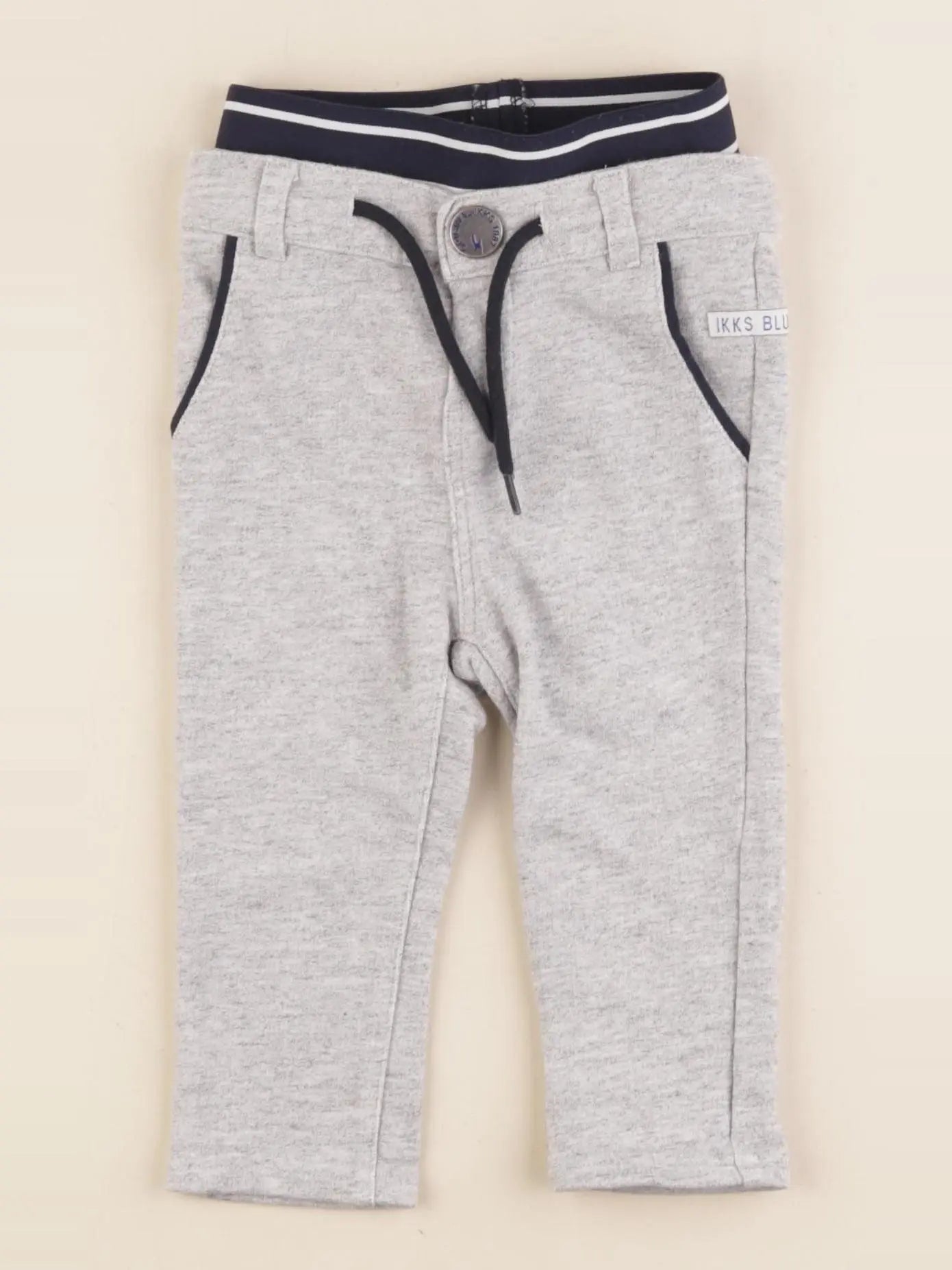 IKKS - jegging gris - 12 mois