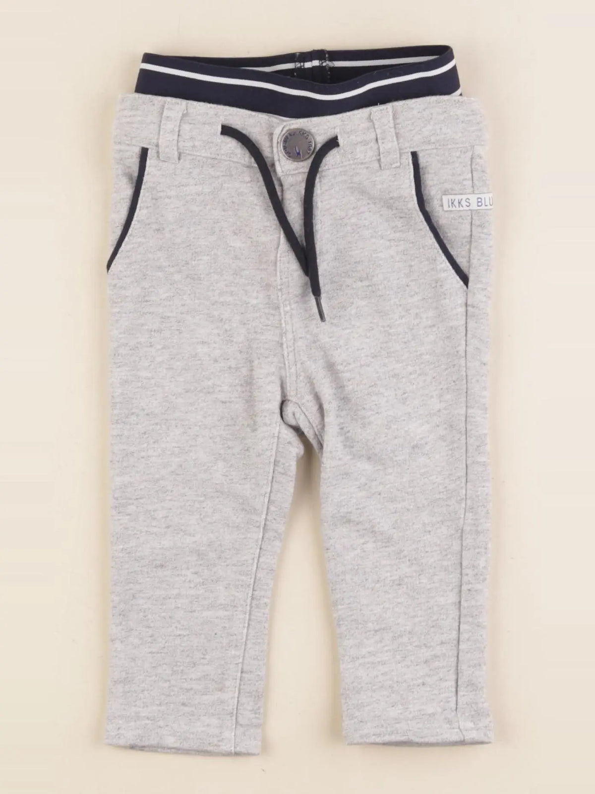 IKKS - jegging gris - 12 mois