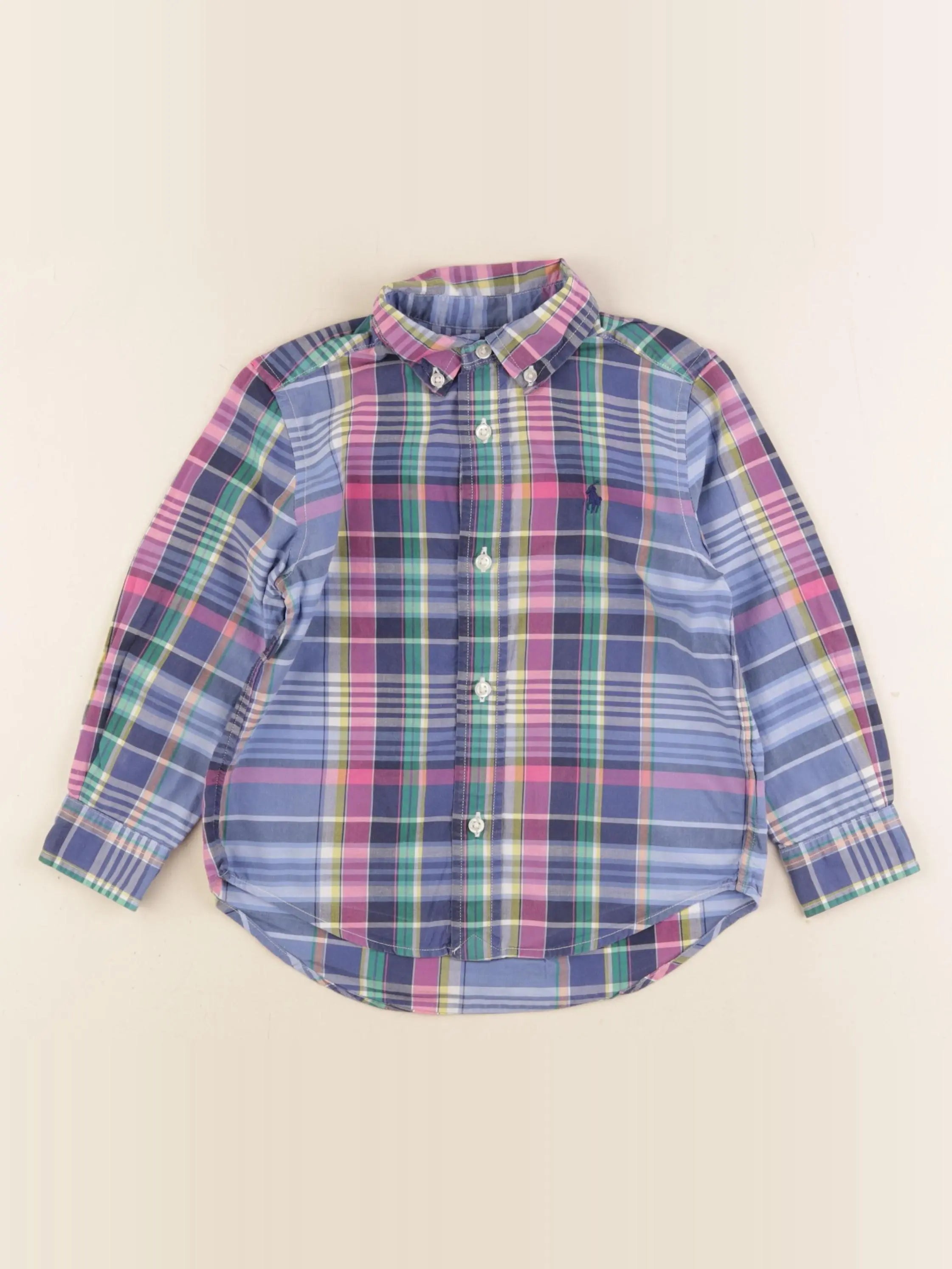 Ralph Lauren - chemise multicolore - 3 ans