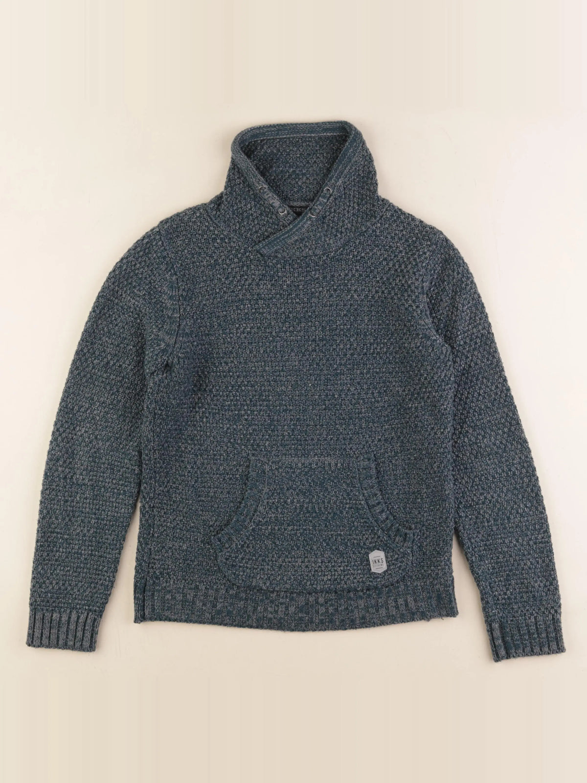 IKKS - pull bleu - 10 ans
