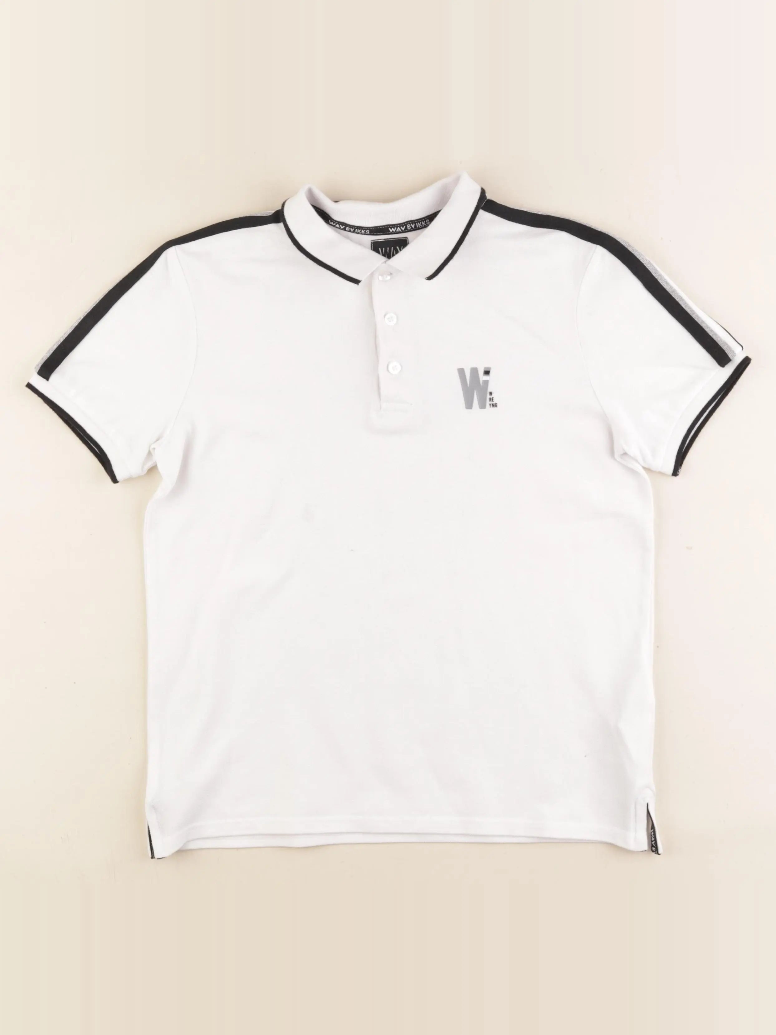 IKKS - polo blanc - 13/14 ans