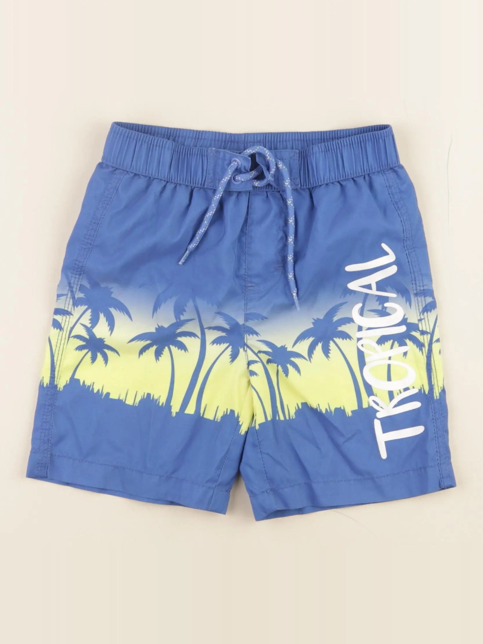 Vertbaudet - maillot de bain bleu - 5 ans