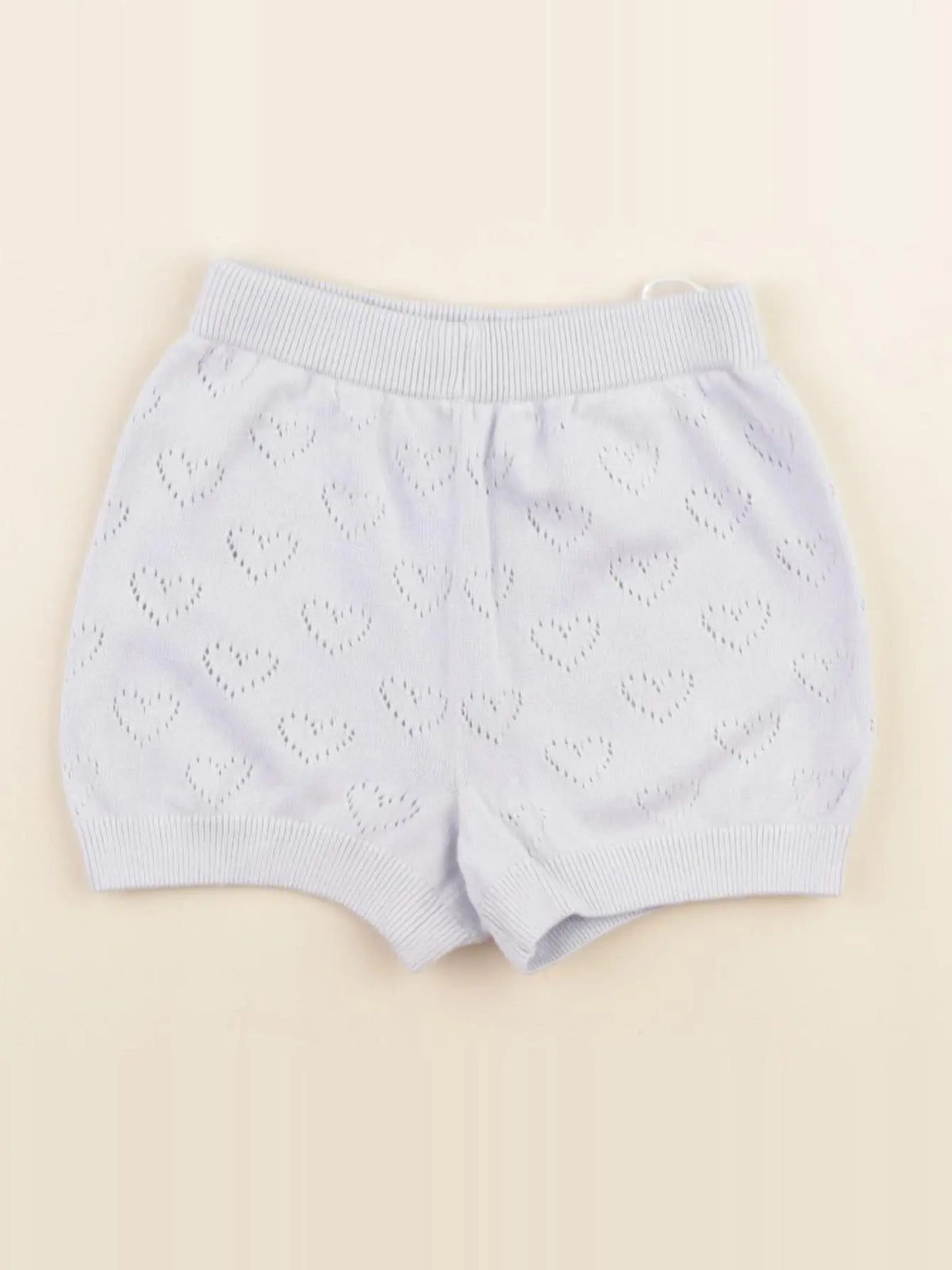 H&M - short bleu - 9/12 mois