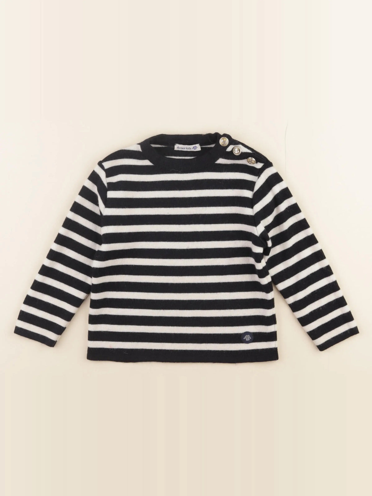 Armor Lux - pull bleu - 4 ans