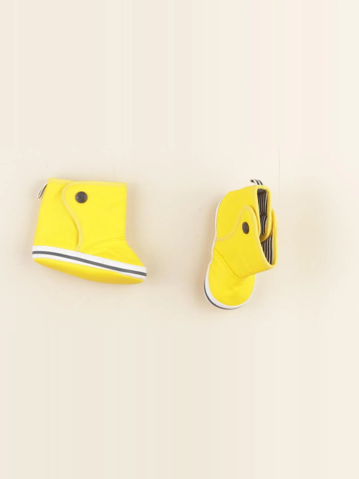Petit Bateau - chaussons jaune - pointure 19/20