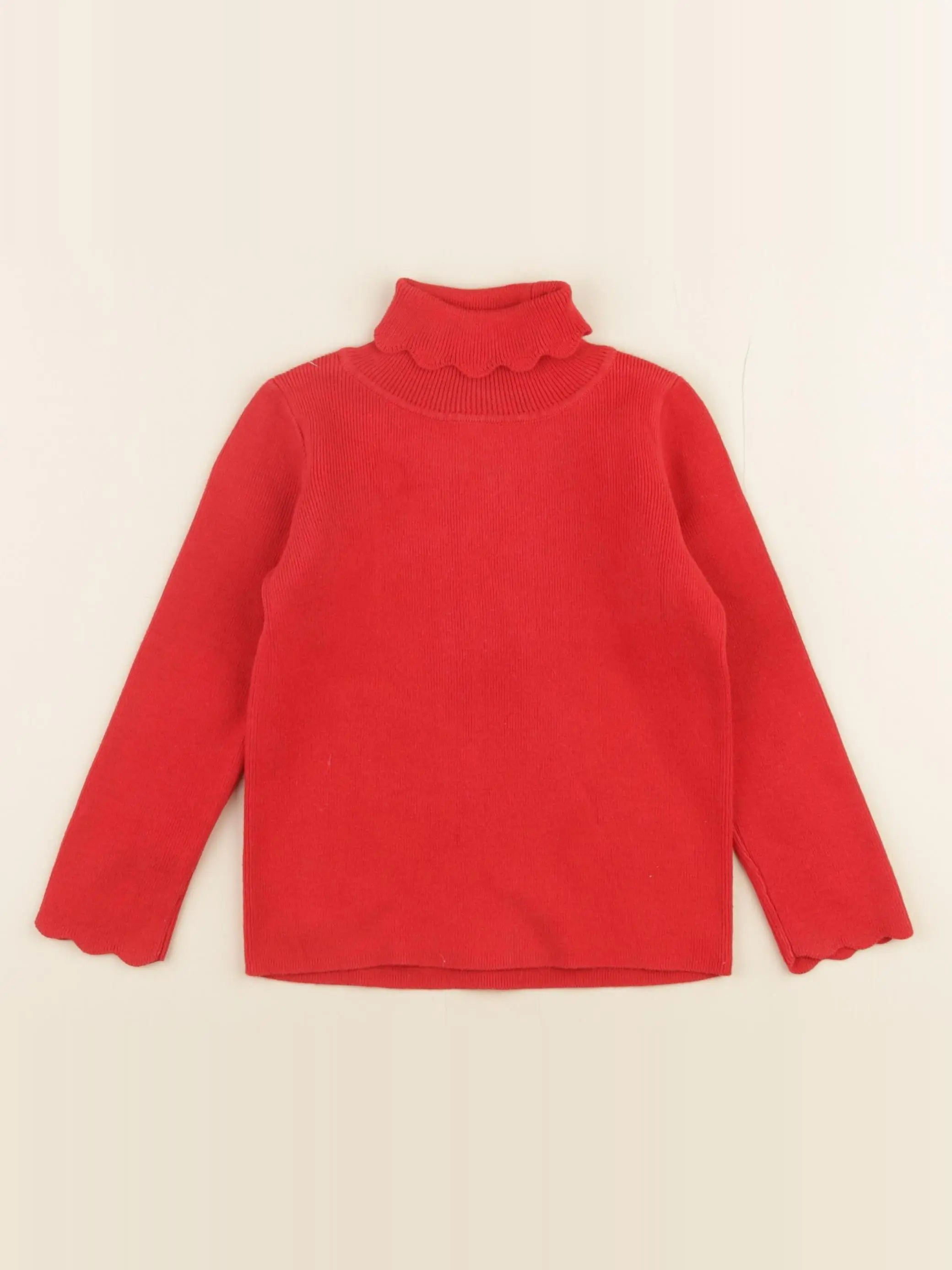 Jacadi - pull rouge - 3 ans