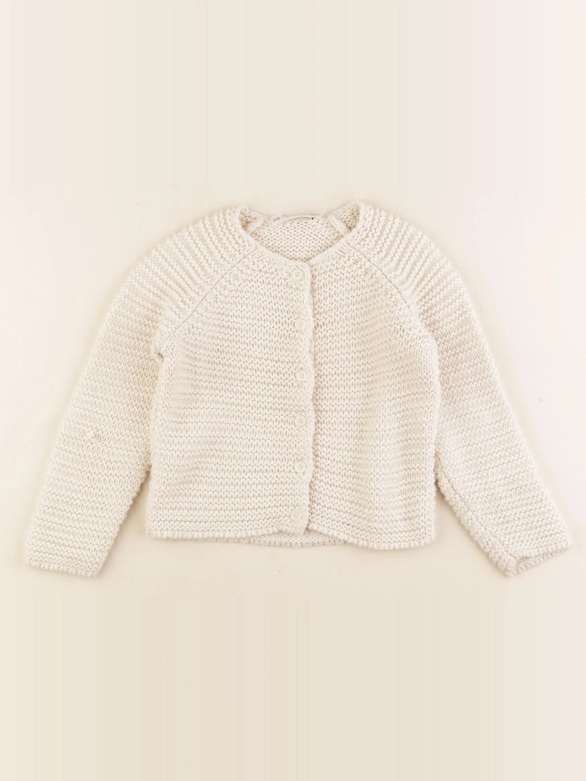 Bonpoint - gilet beige - 3 ans