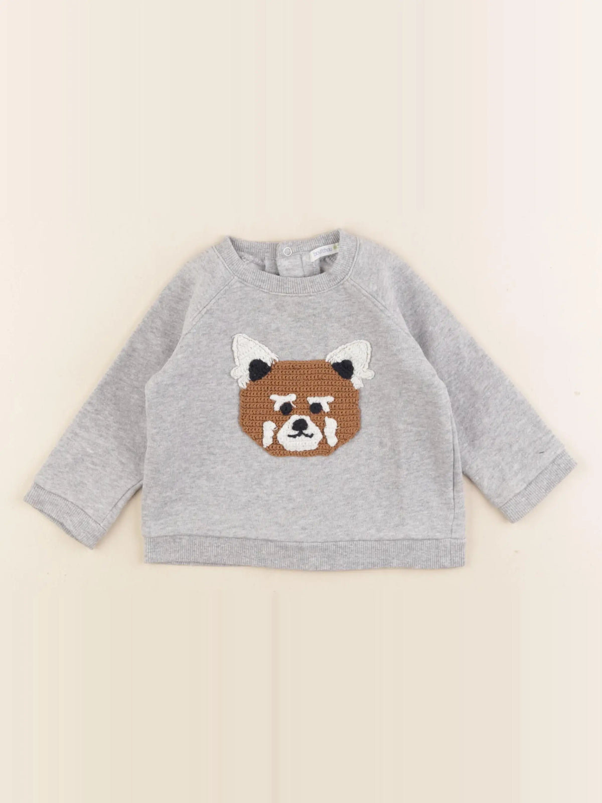 Boutchou - sweat gris - 12 mois