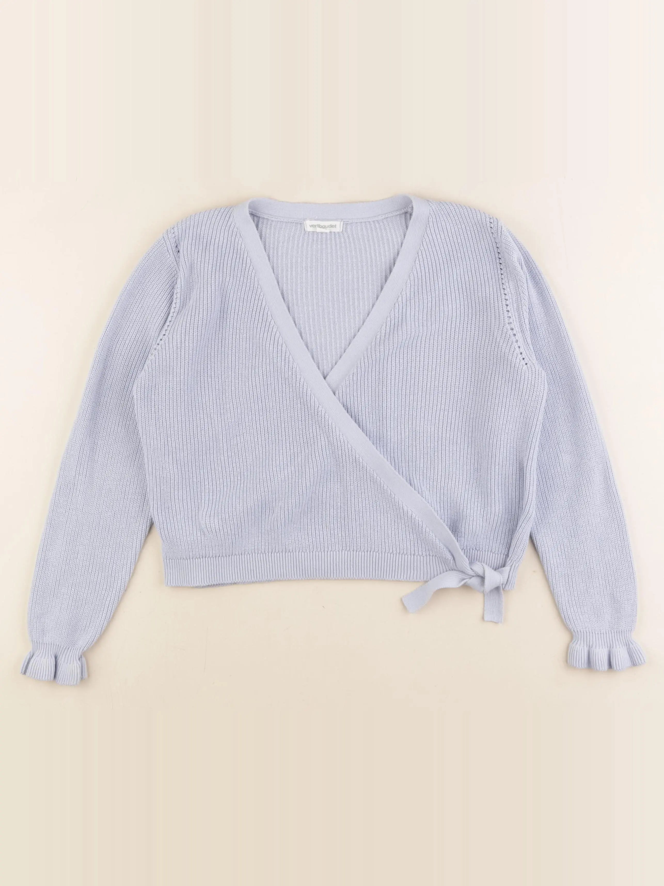 Vertbaudet - gilet bleu - 8 ans