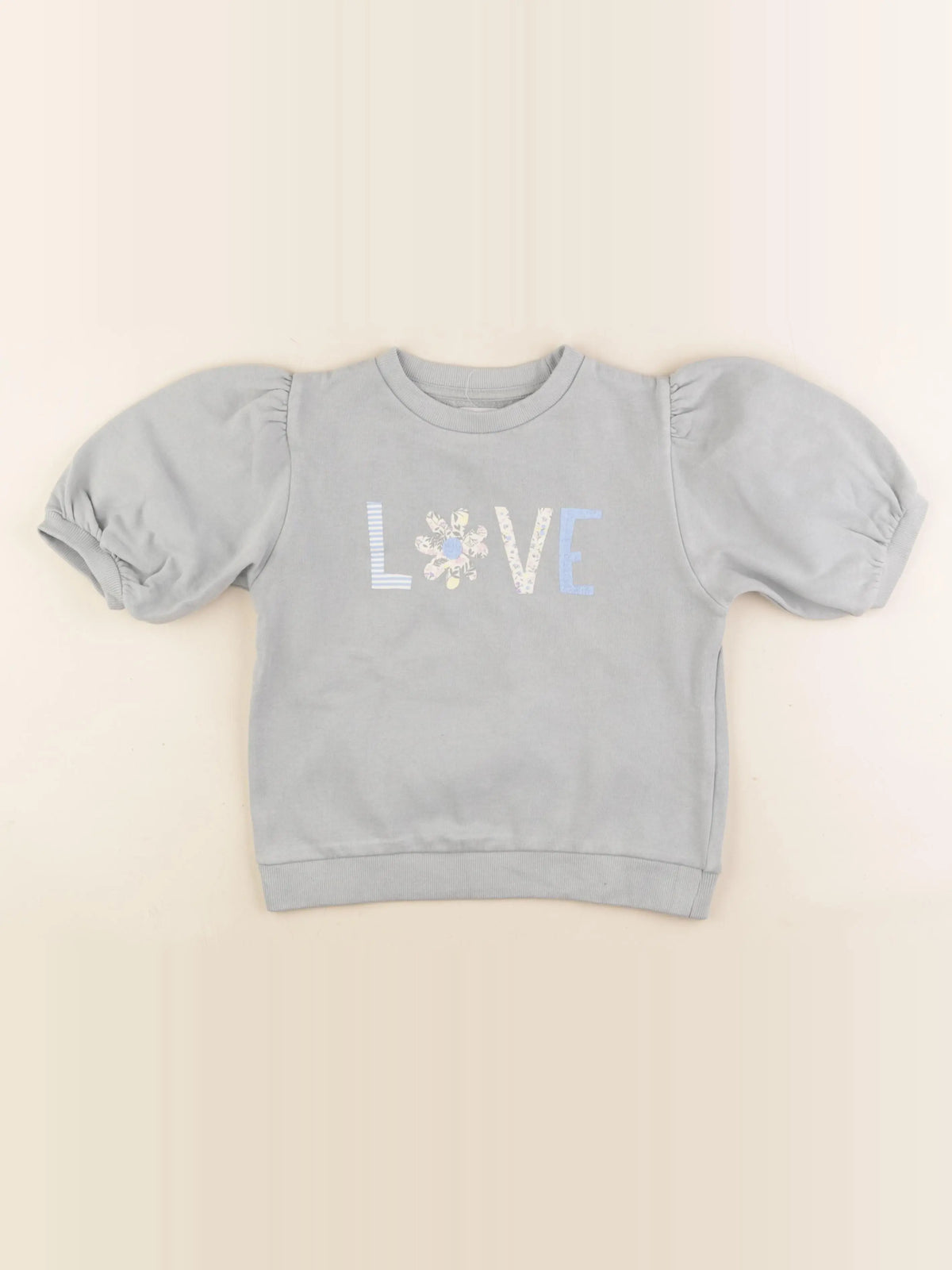 Vertbaudet - sweat vert - 8 ans