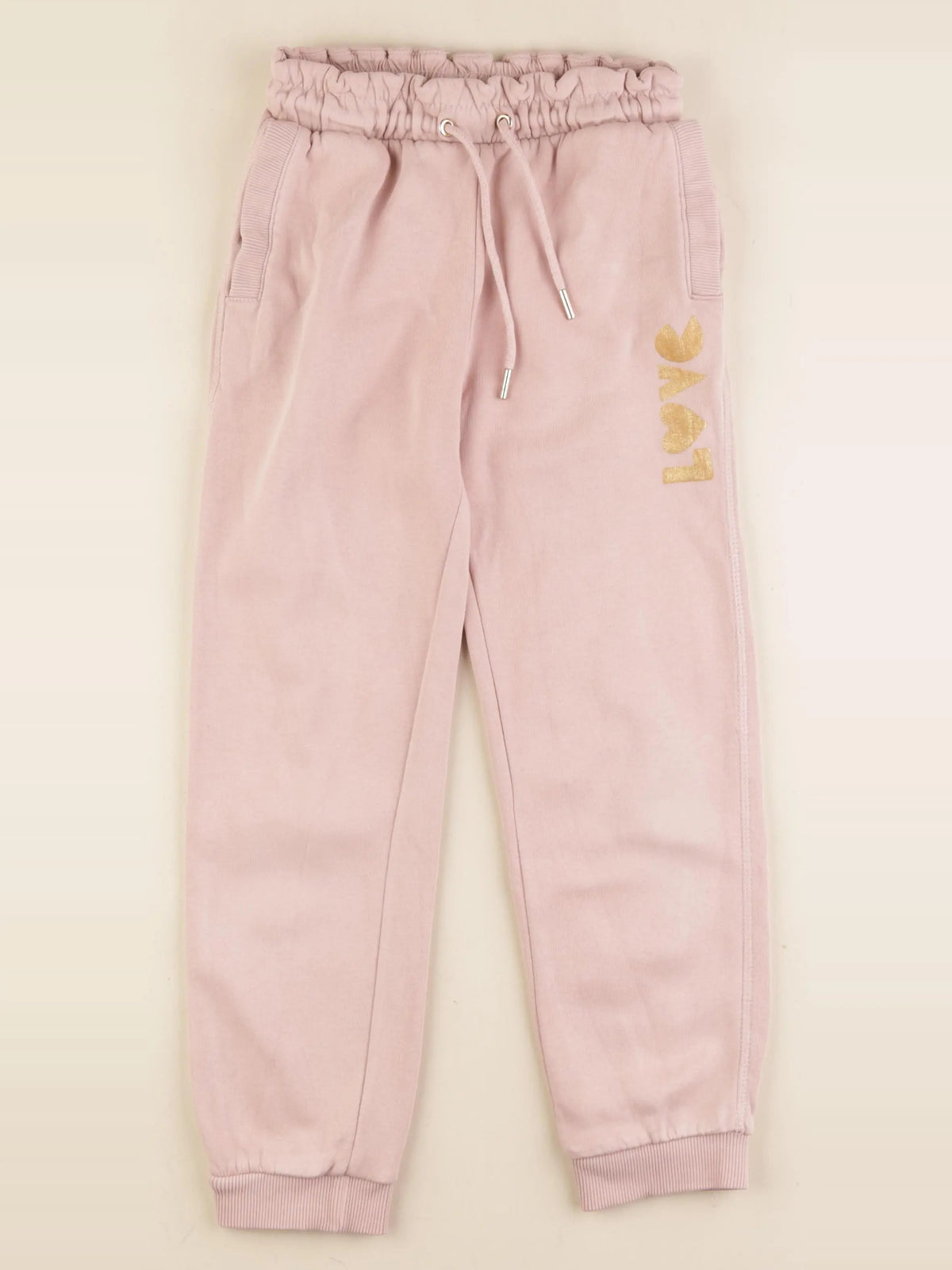 Vertbaudet - jogging rose - 8 ans