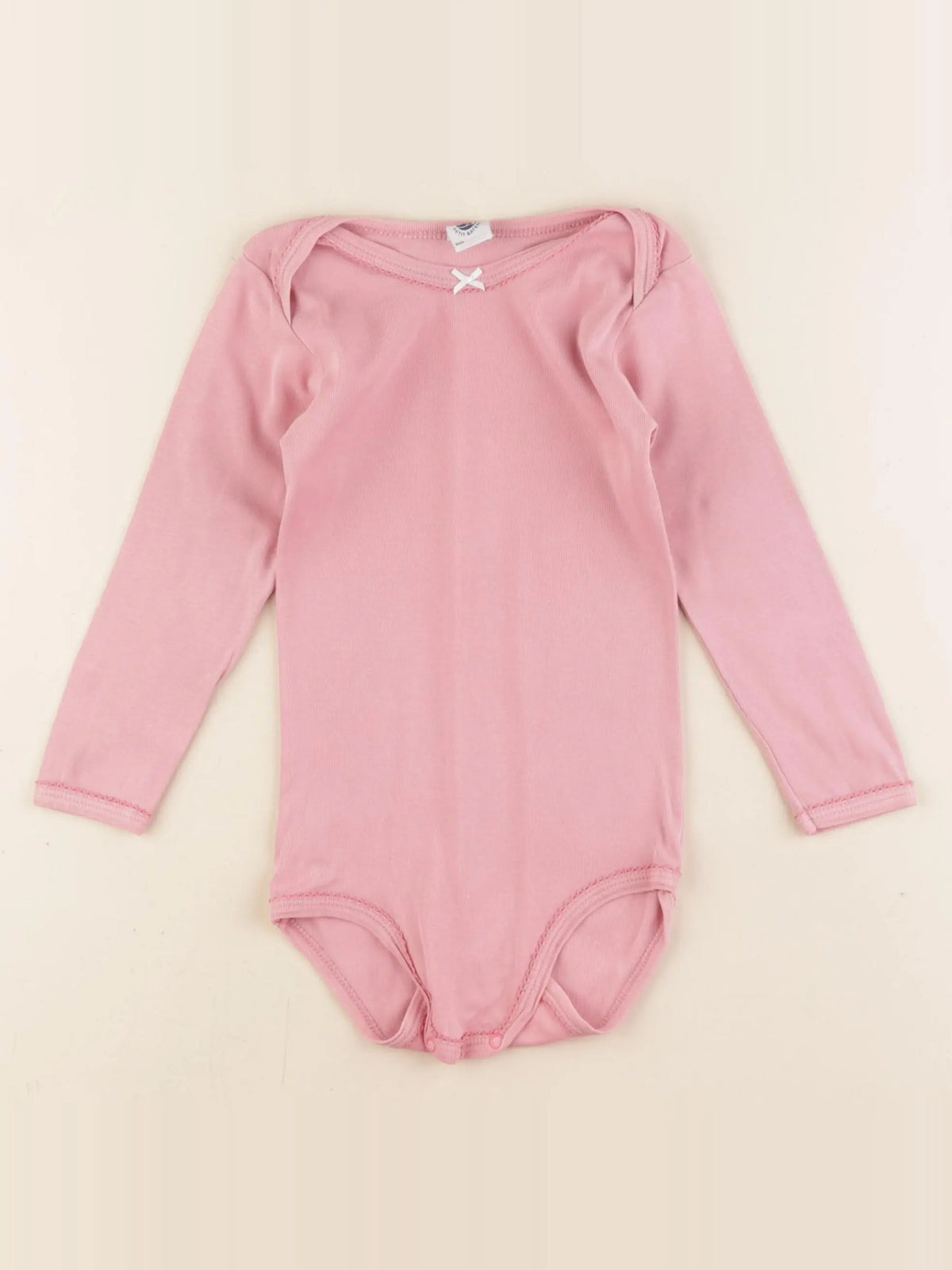 Petit Bateau - body rose - 36 mois