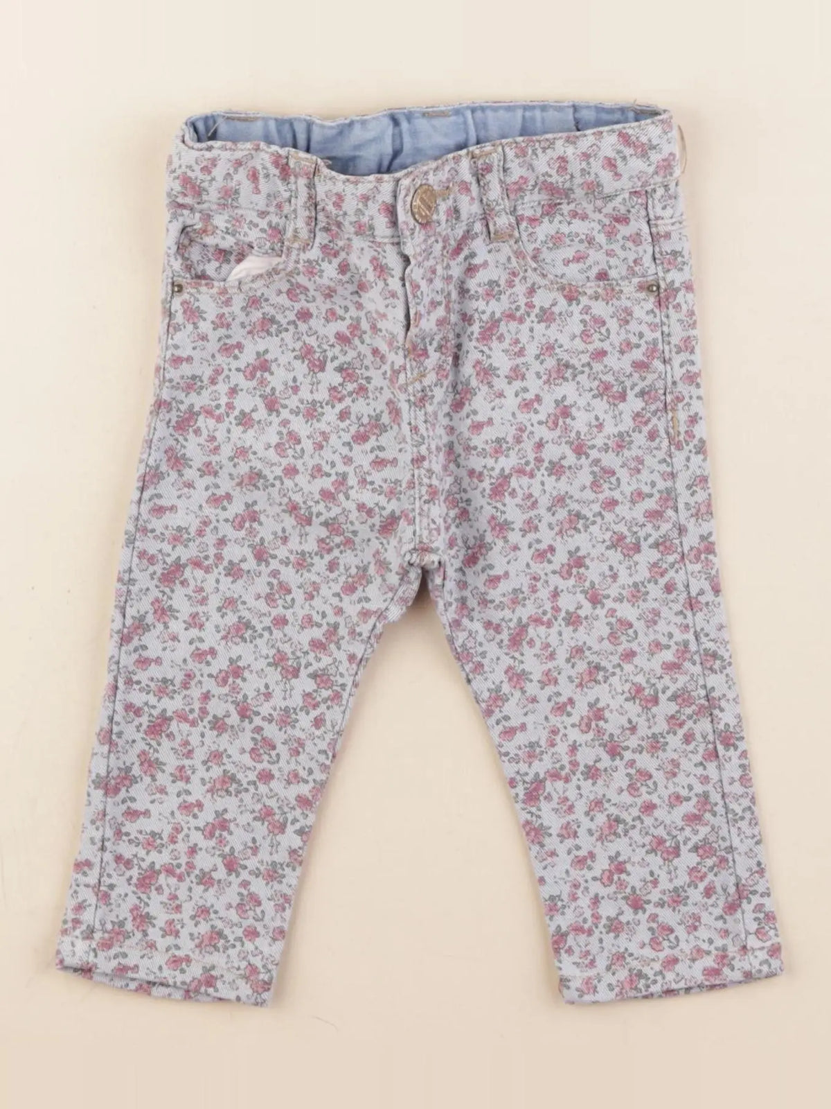 Zara - jean rose - 3/6 mois