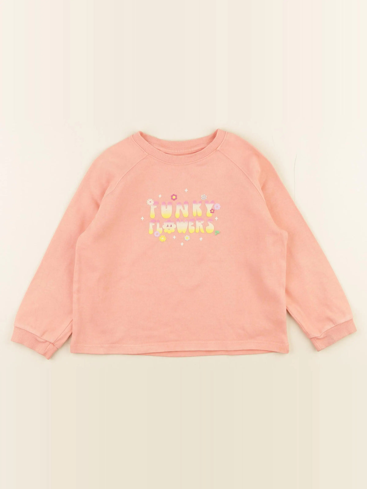 Vertbaudet - tee-shirt rose - 4 ans