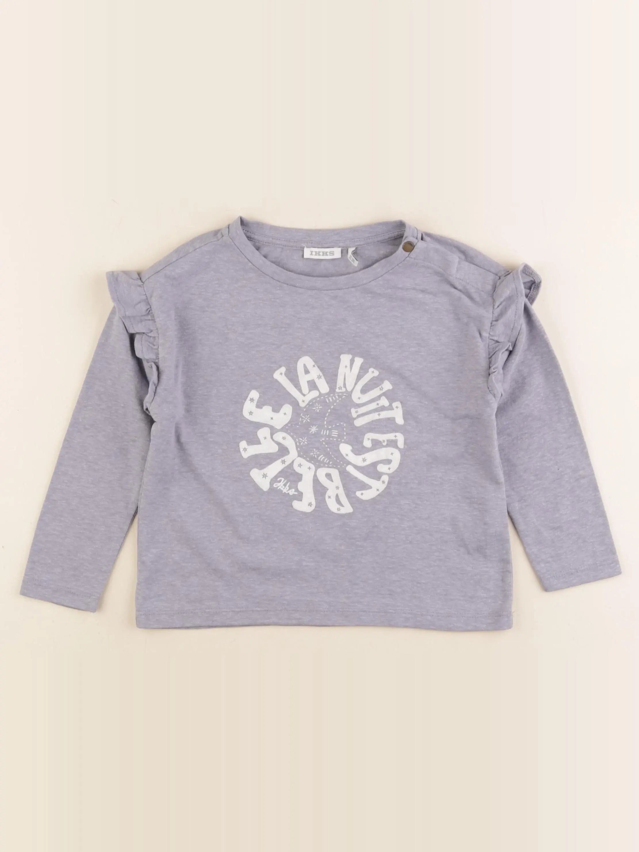 IKKS - tee-shirt violet - 3 ans