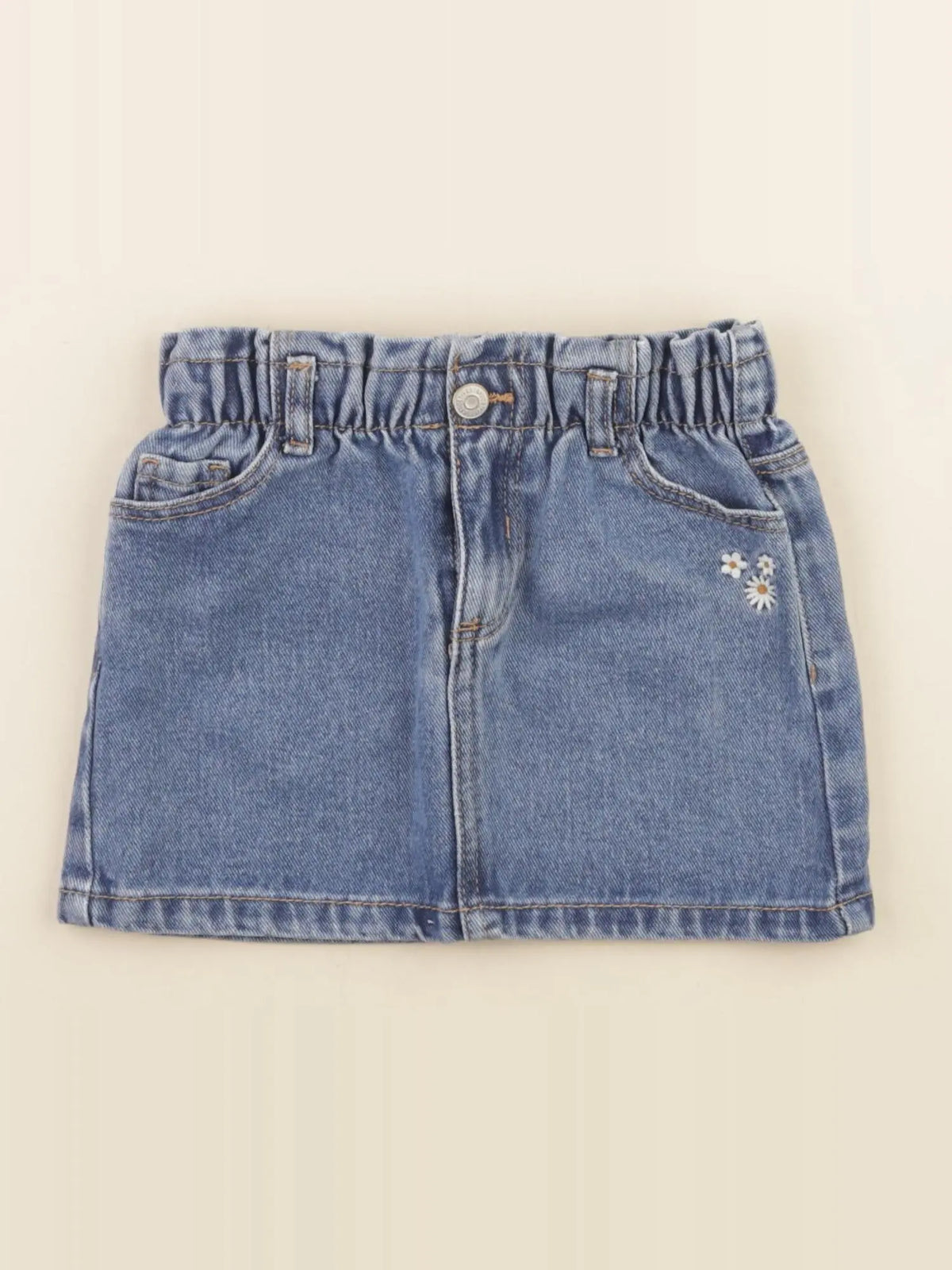 Vertbaudet - jupe bleu - 4 ans