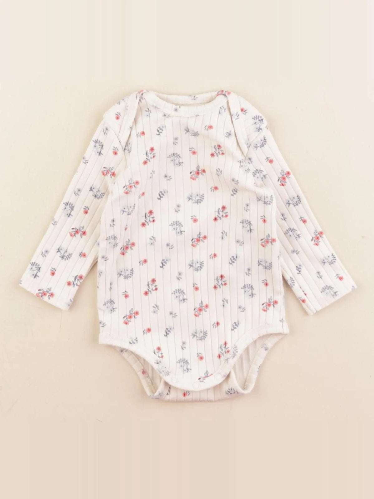 Tape à l'oeil - body beige - 6 mois