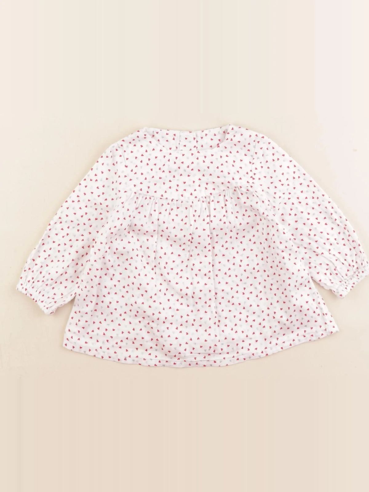 Tape à l'oeil - robe blanc - 9 mois