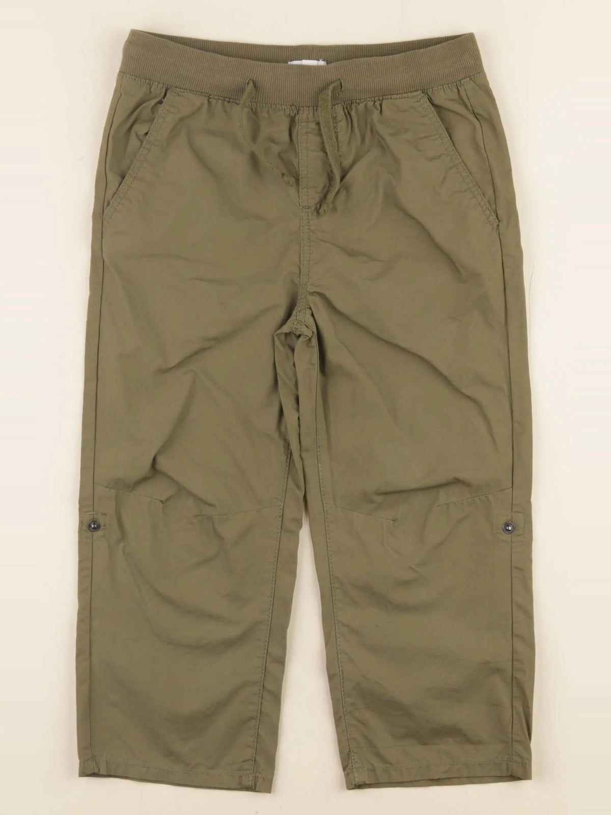 Vertbaudet - pantacourt vert - 8 ans