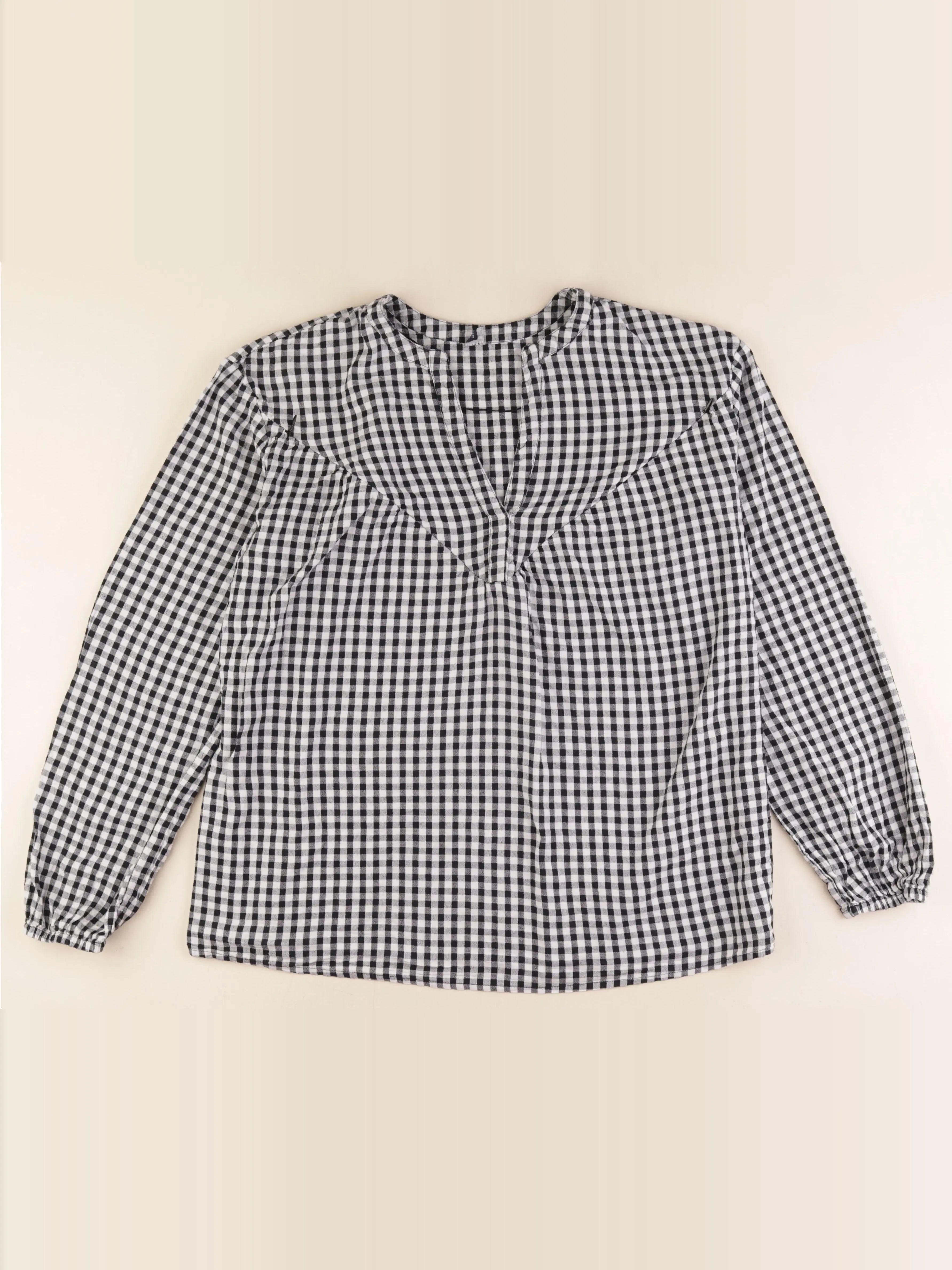 Kiabi - blouse grossesse blanc, noir - m