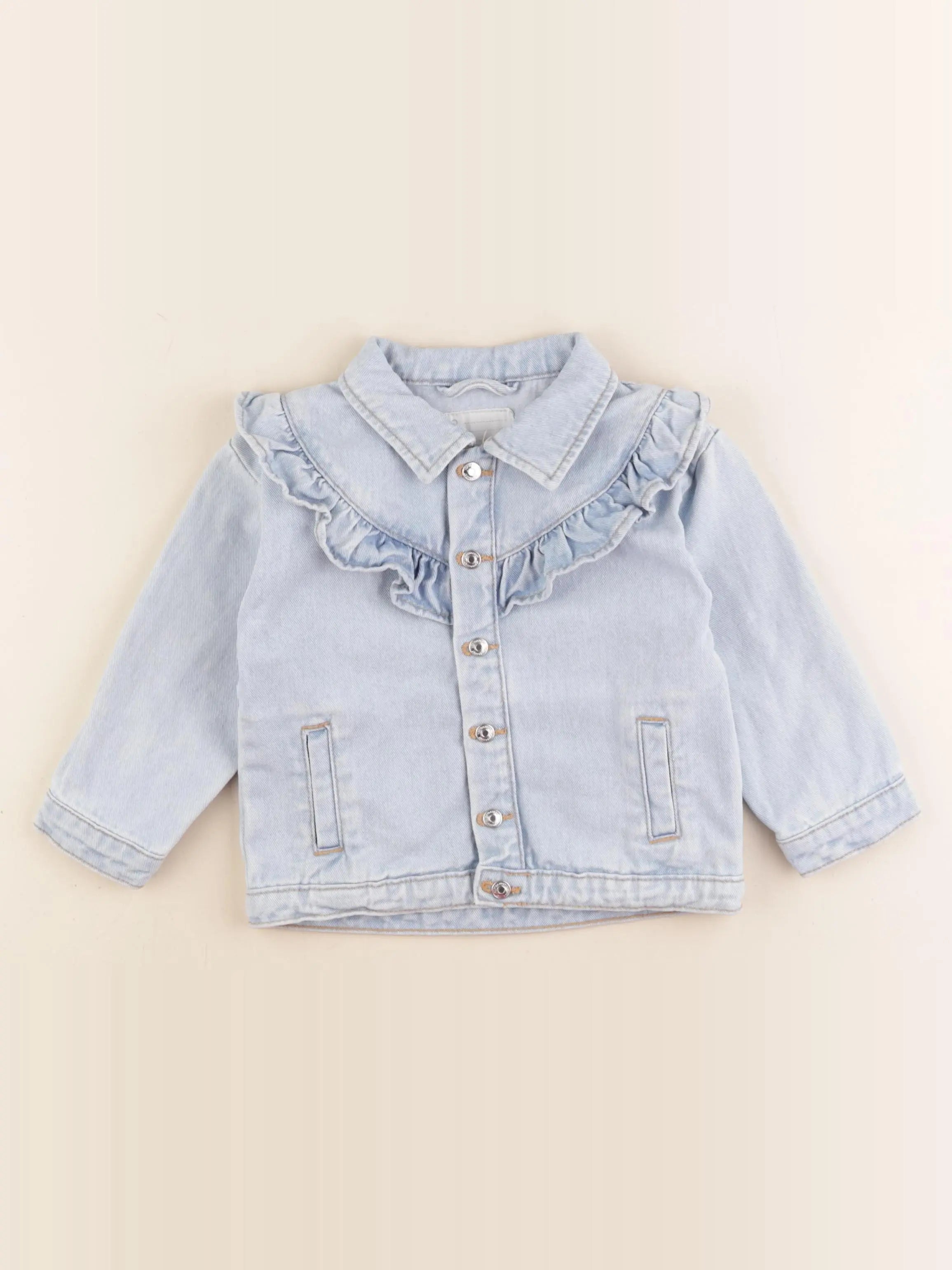 Vertbaudet - veste bleu - 2 ans