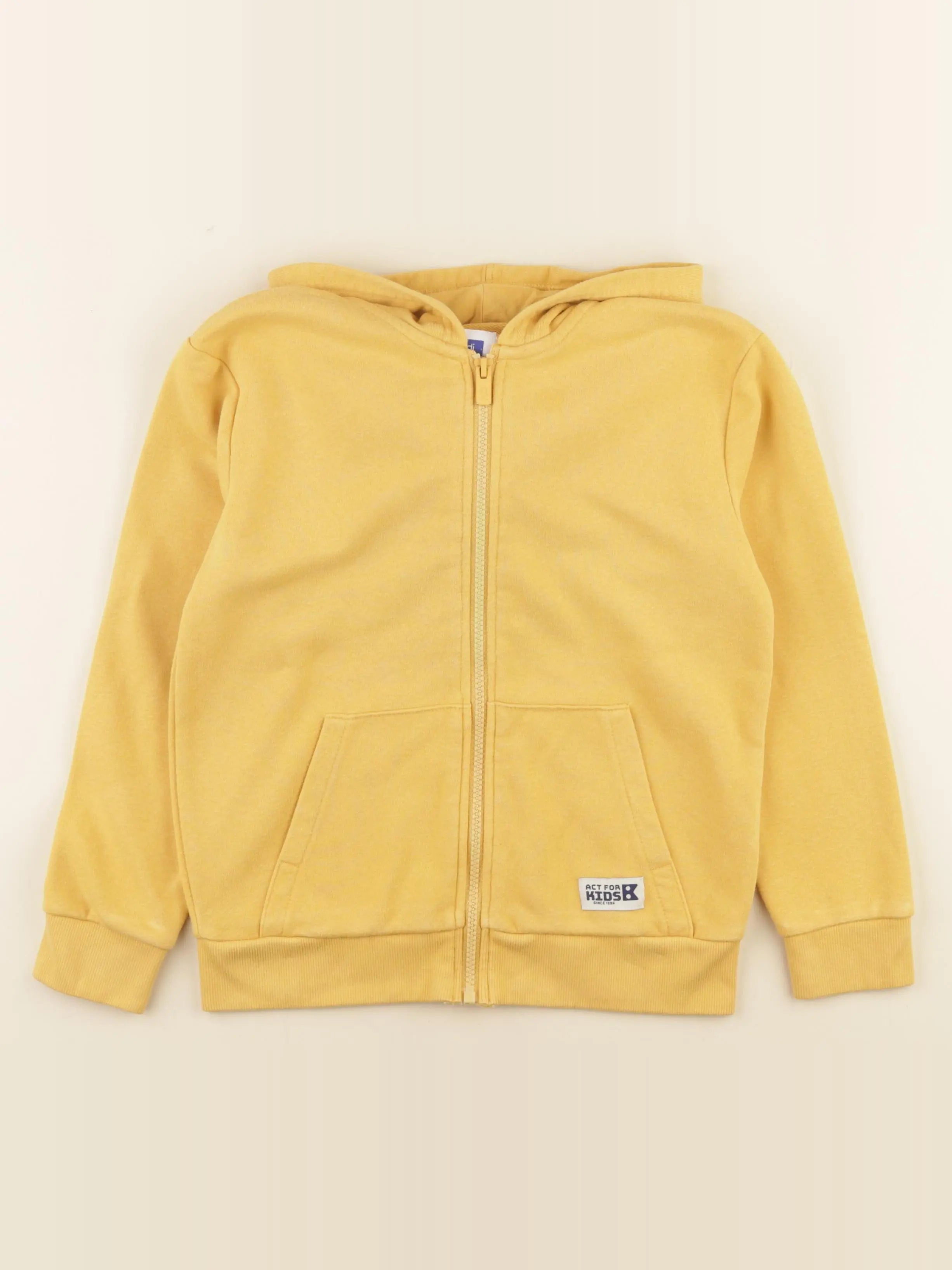 Okaidi - sweat jaune - 8 ans