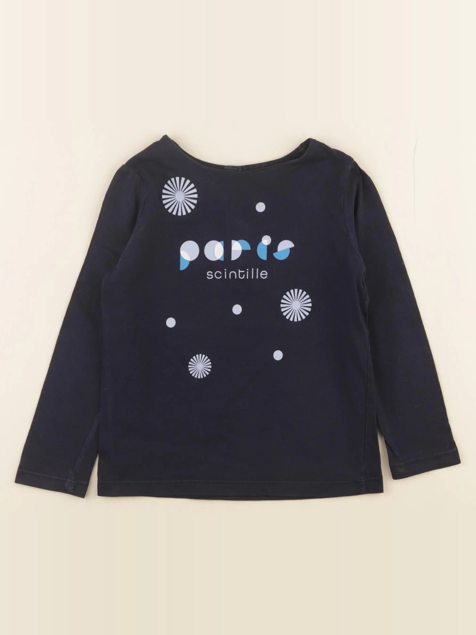 Jacadi - tee-shirt bleu - 4 ans