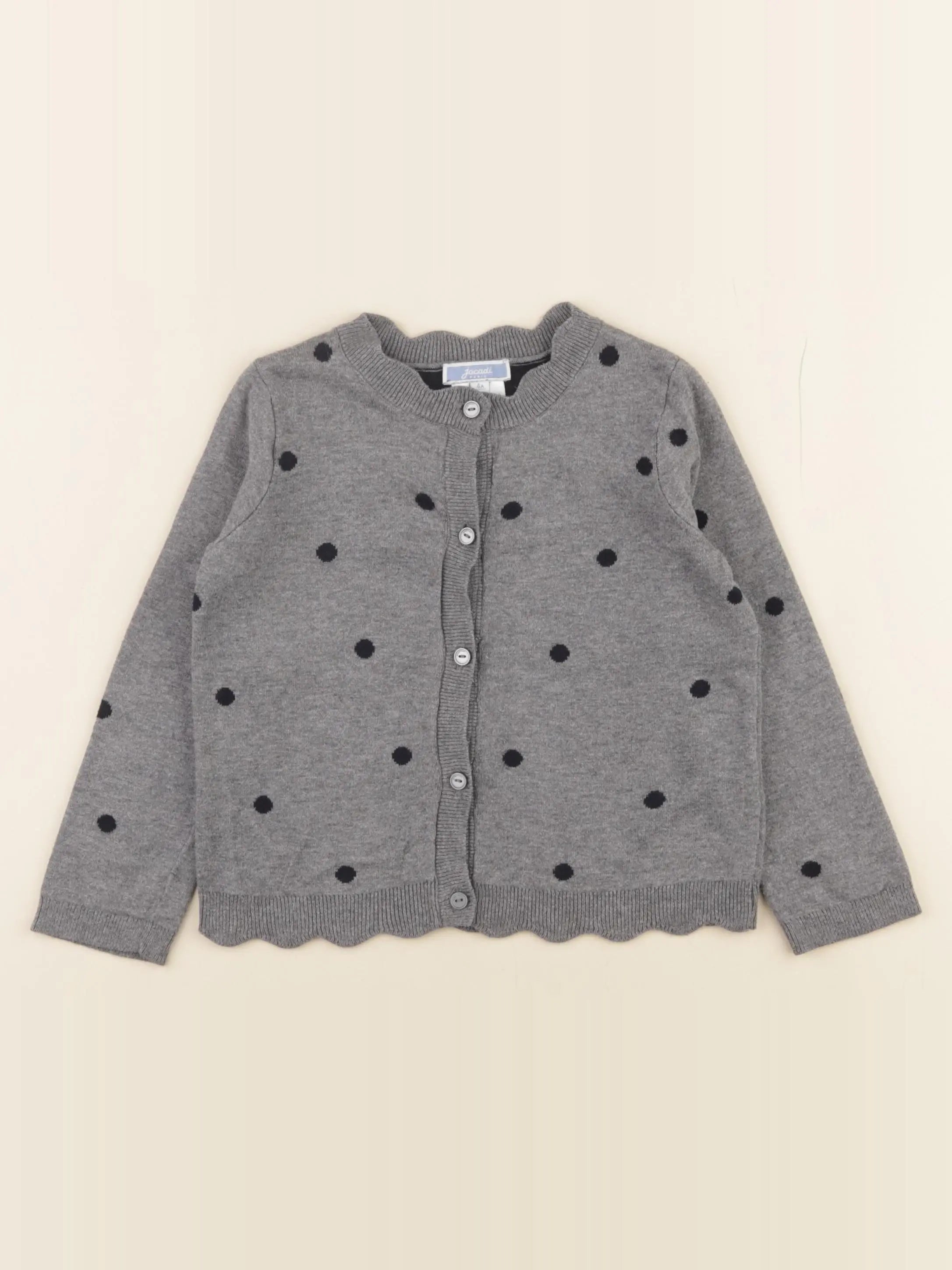Jacadi - gilet gris - 4 ans