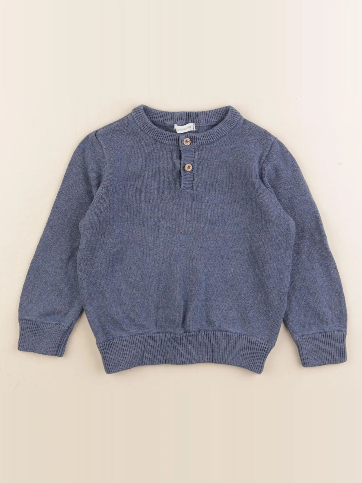 Vertbaudet - pull bleu - 4 ans