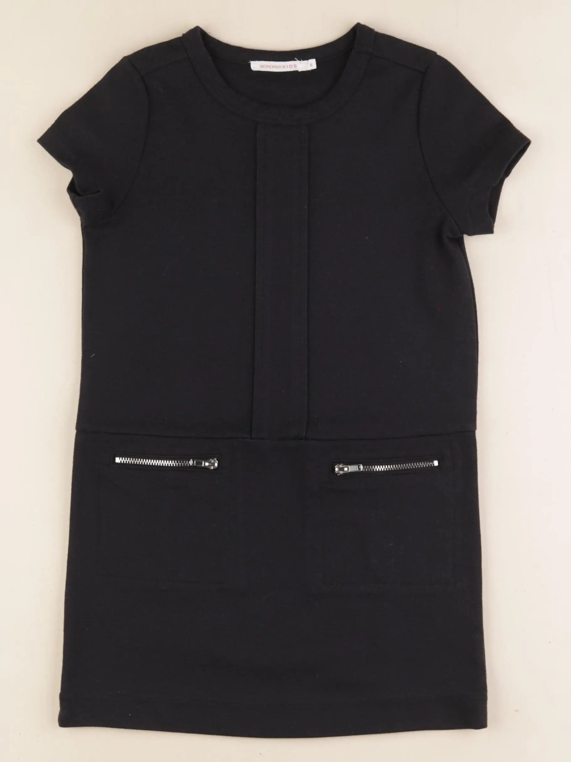 Monoprix - robe noir - 6 ans