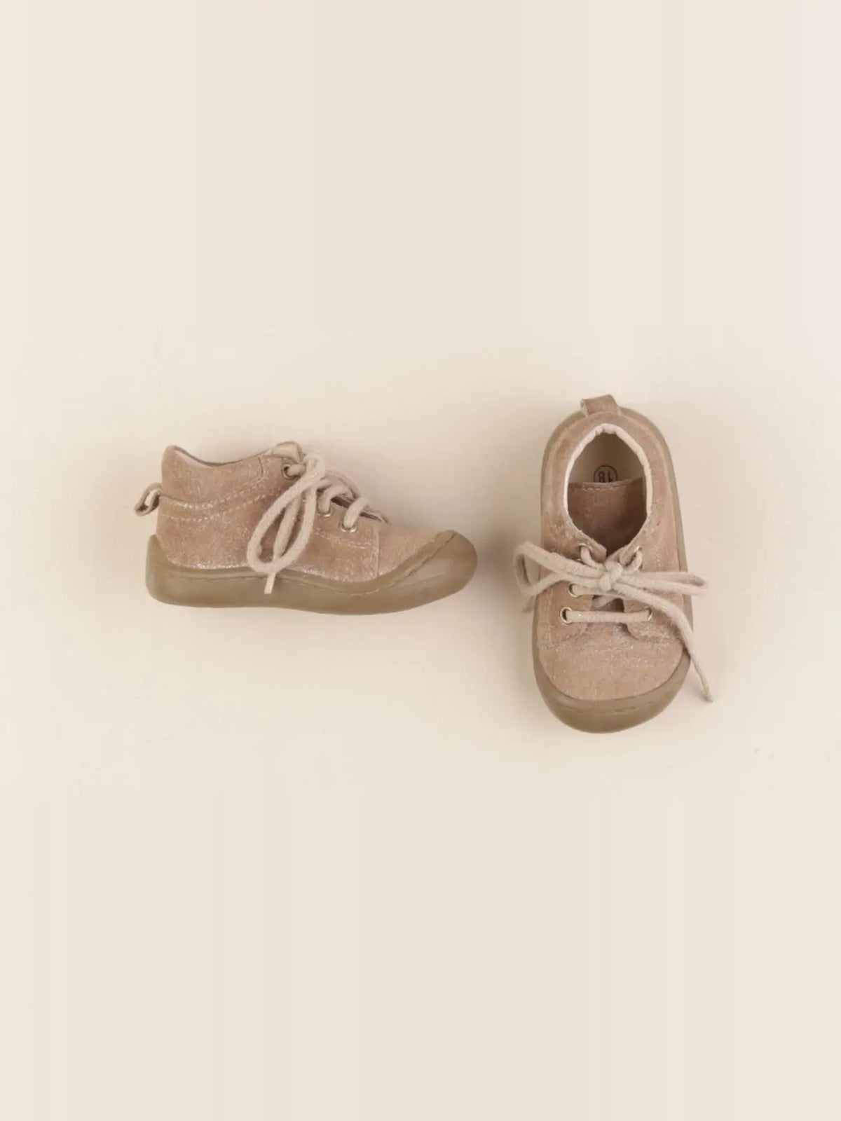 Vertbaudet - bottillons or - pointure 18