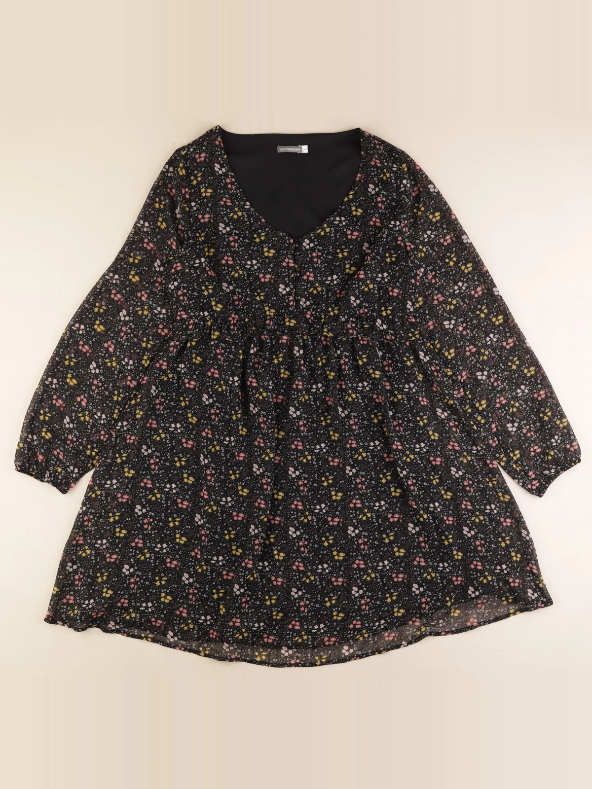 Vertbaudet - robe grossesse noir - 40