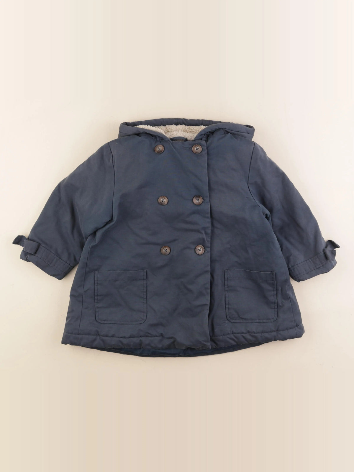 Vertbaudet - manteau bleu - 5 ans