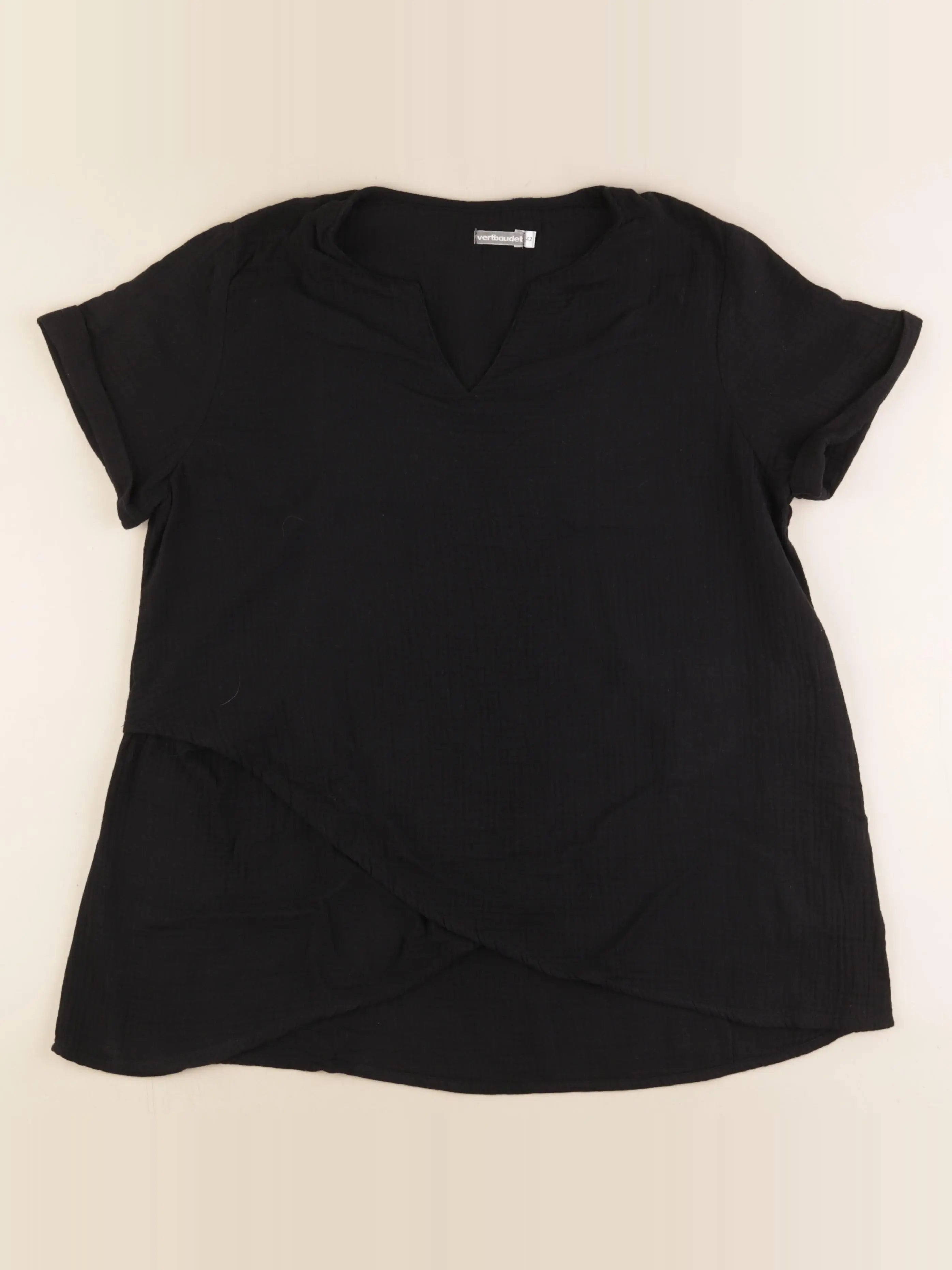 Vertbaudet - blouse grossesse noir - 42