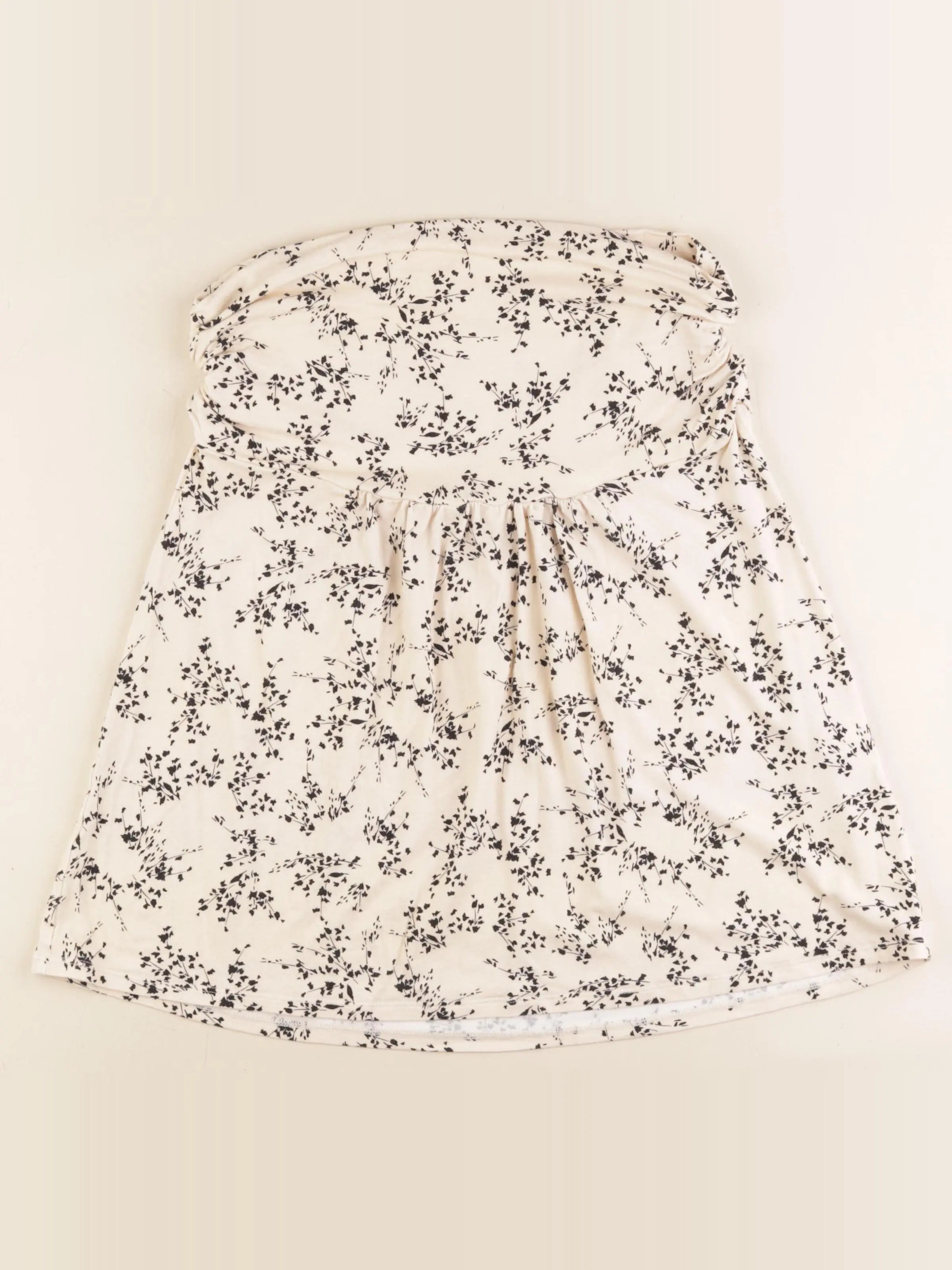 Envie de fraise - jupe grossesse beige - 40 à 42