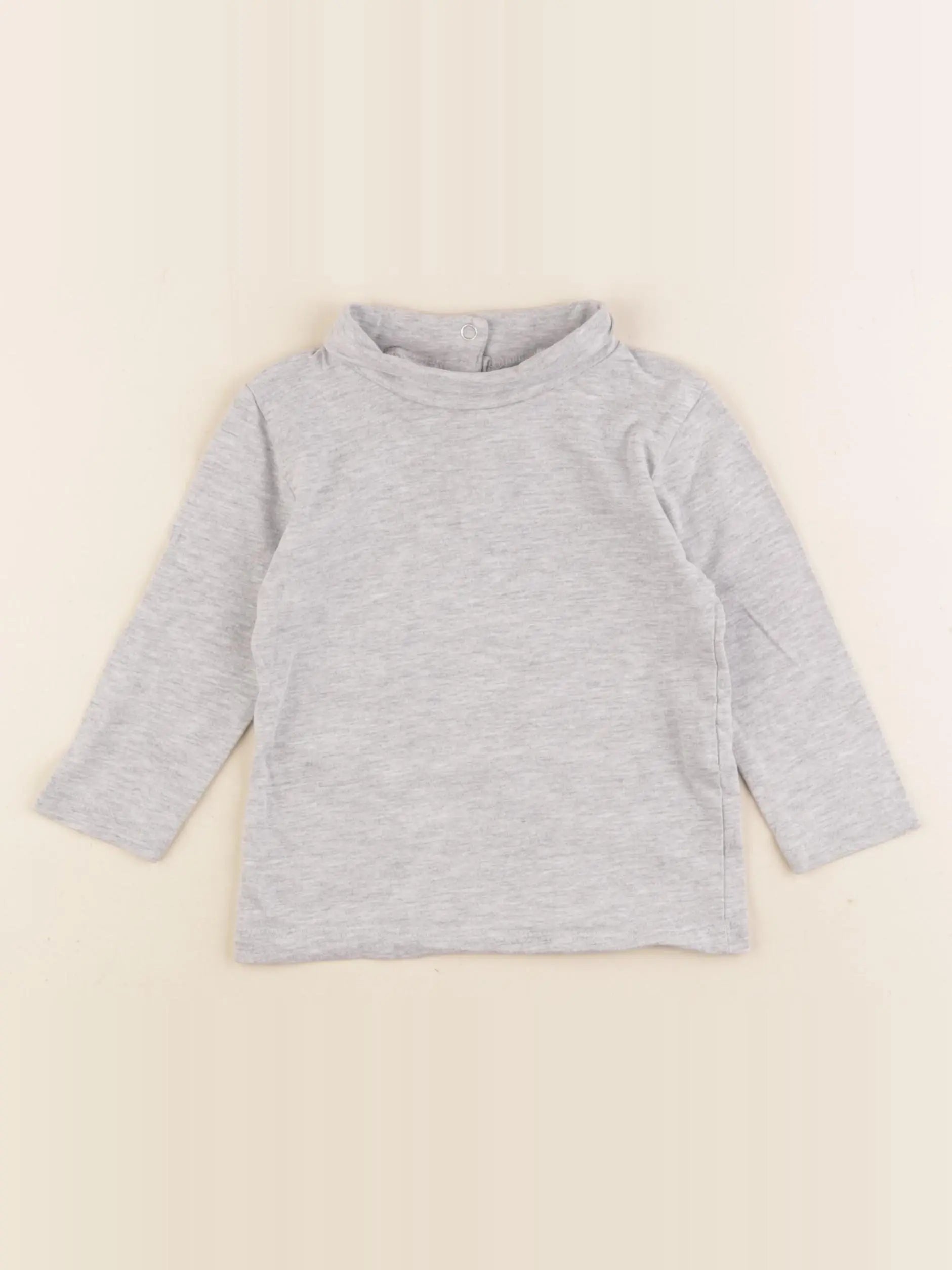 Zara - sous-pull gris - 9/12 mois
