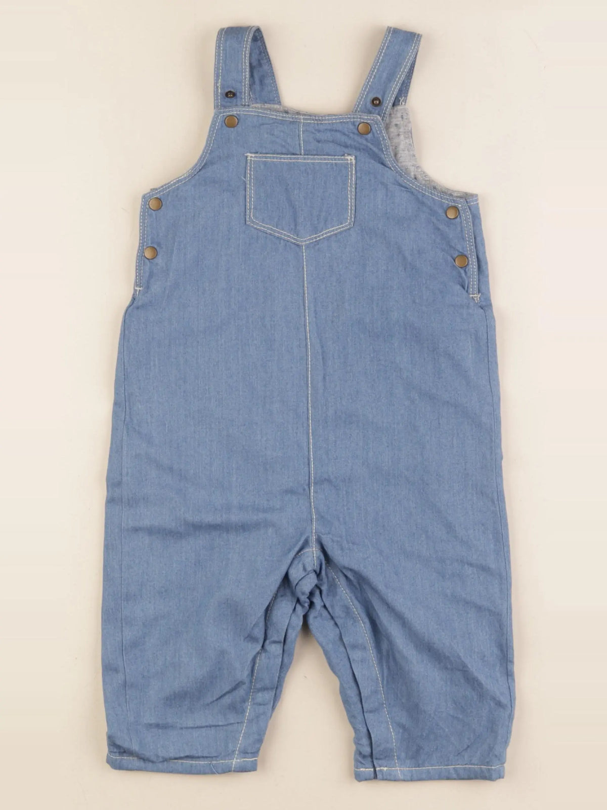 Boutchou - salopette bleu - 12 mois