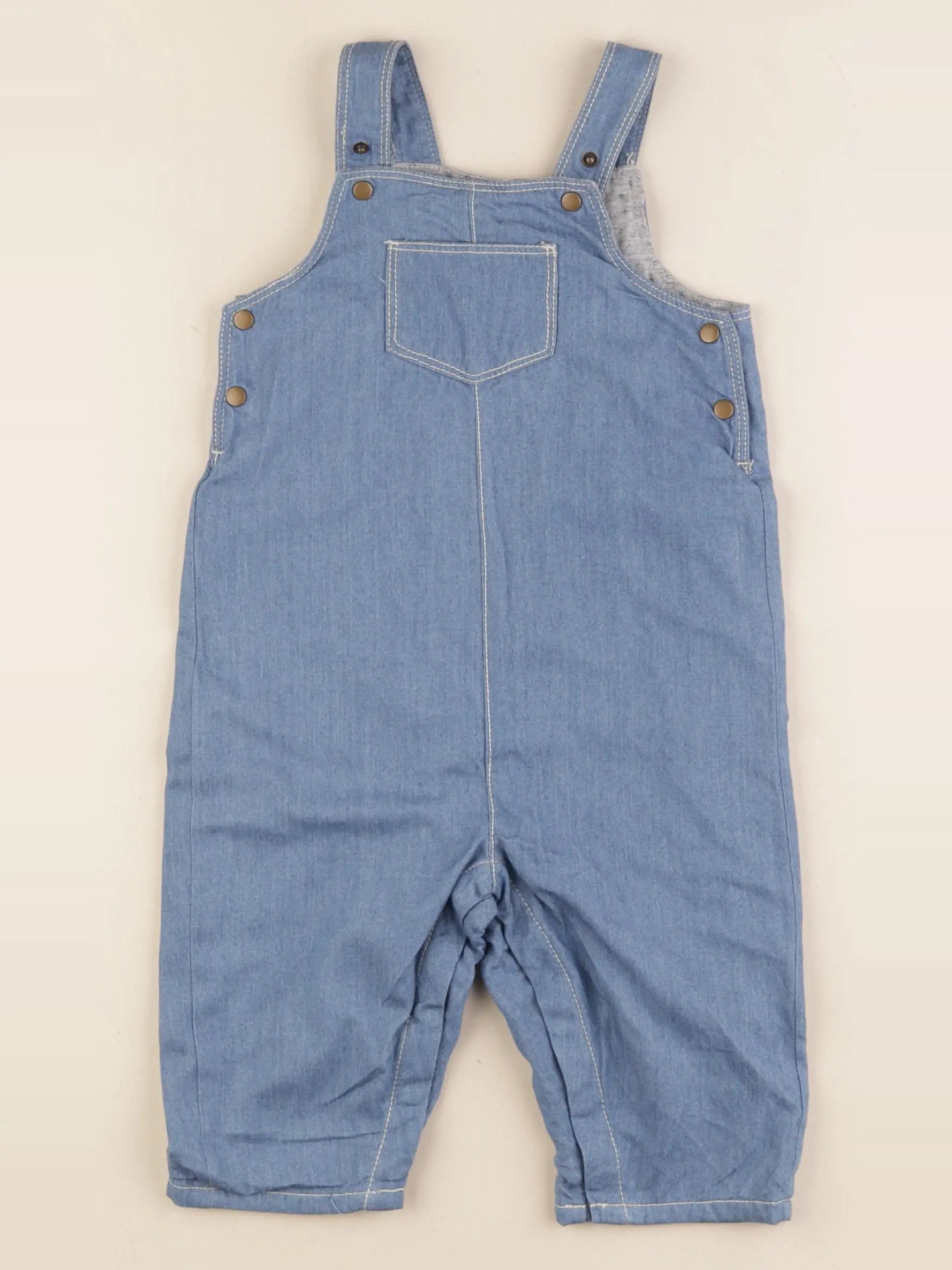 Boutchou - salopette bleu - 12 mois