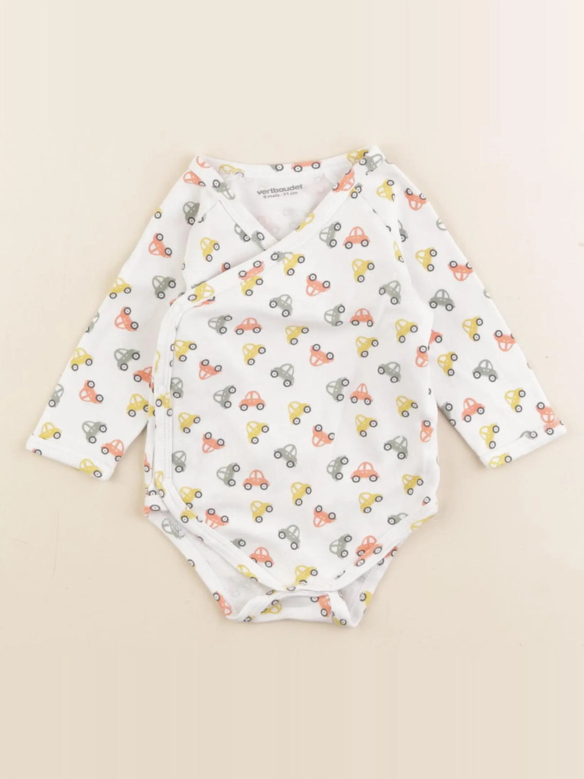 Vertbaudet - body blanc - 9 mois