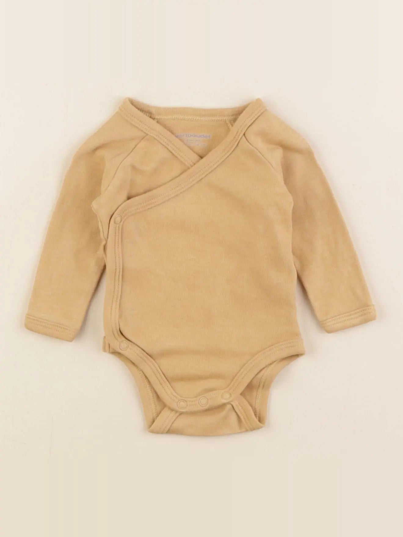 Vertbaudet - body jaune - 1 mois