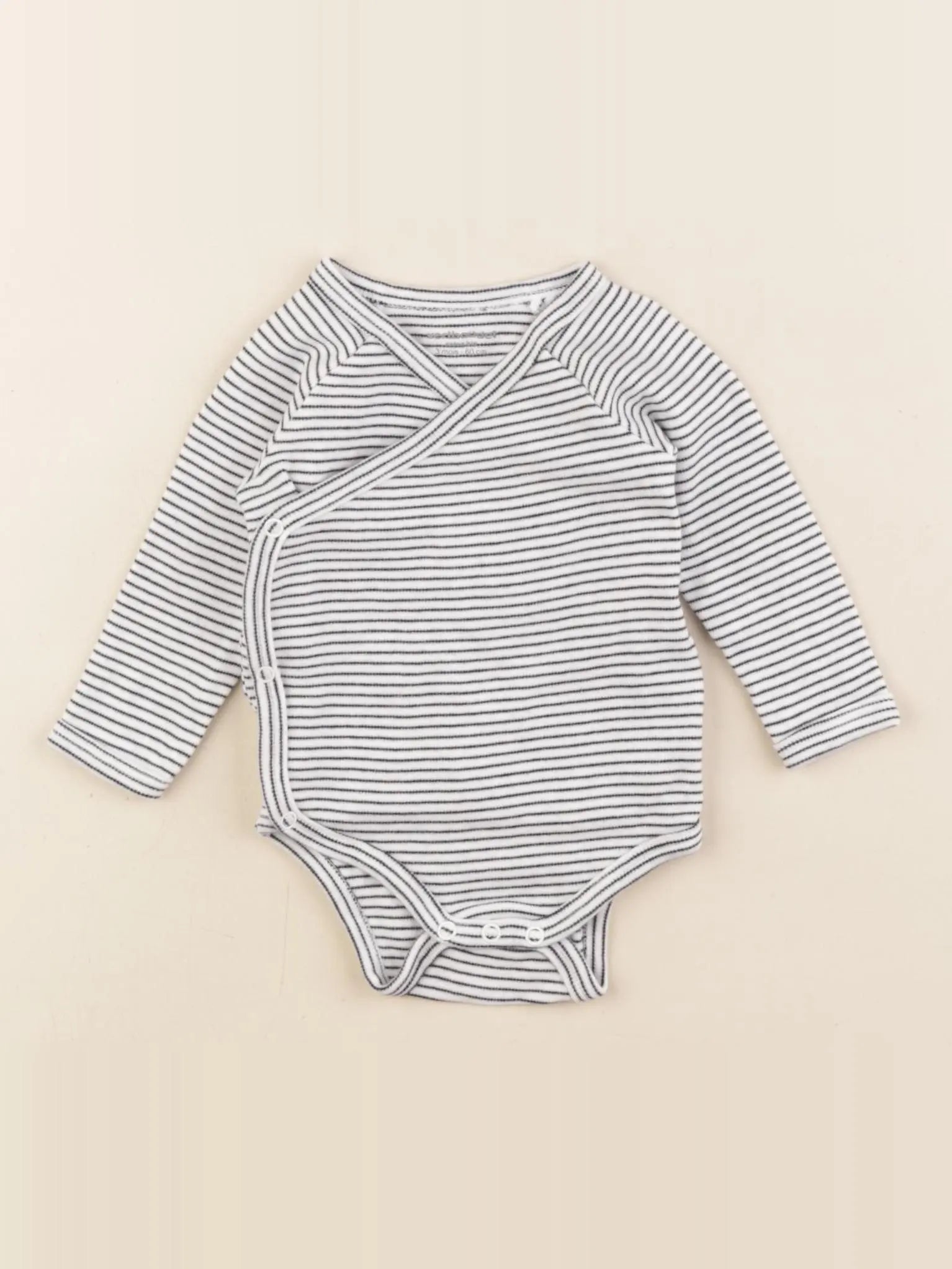 Vertbaudet - body bleu - 3 mois