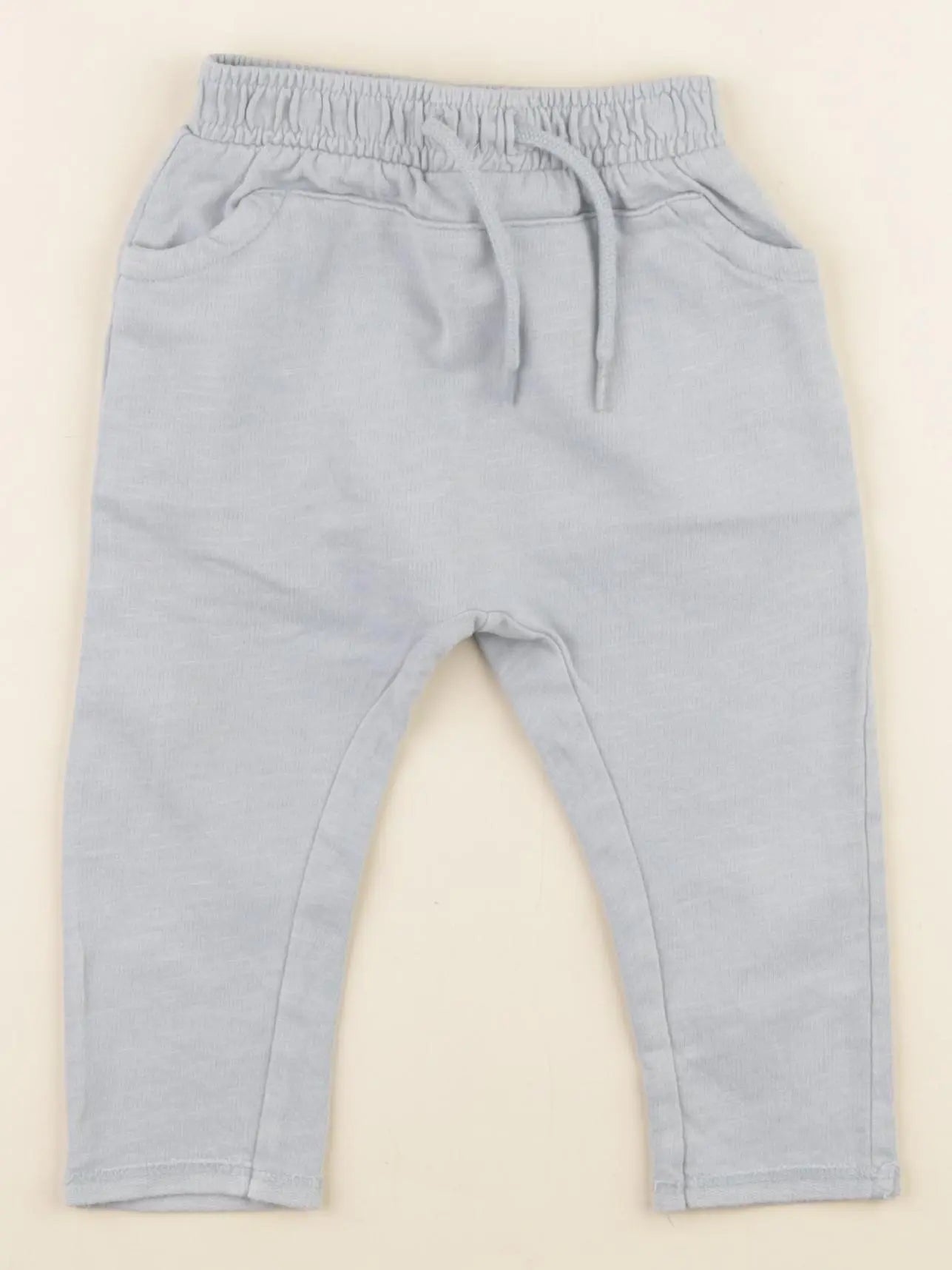Vertbaudet - pantalon bleu - 6 mois
